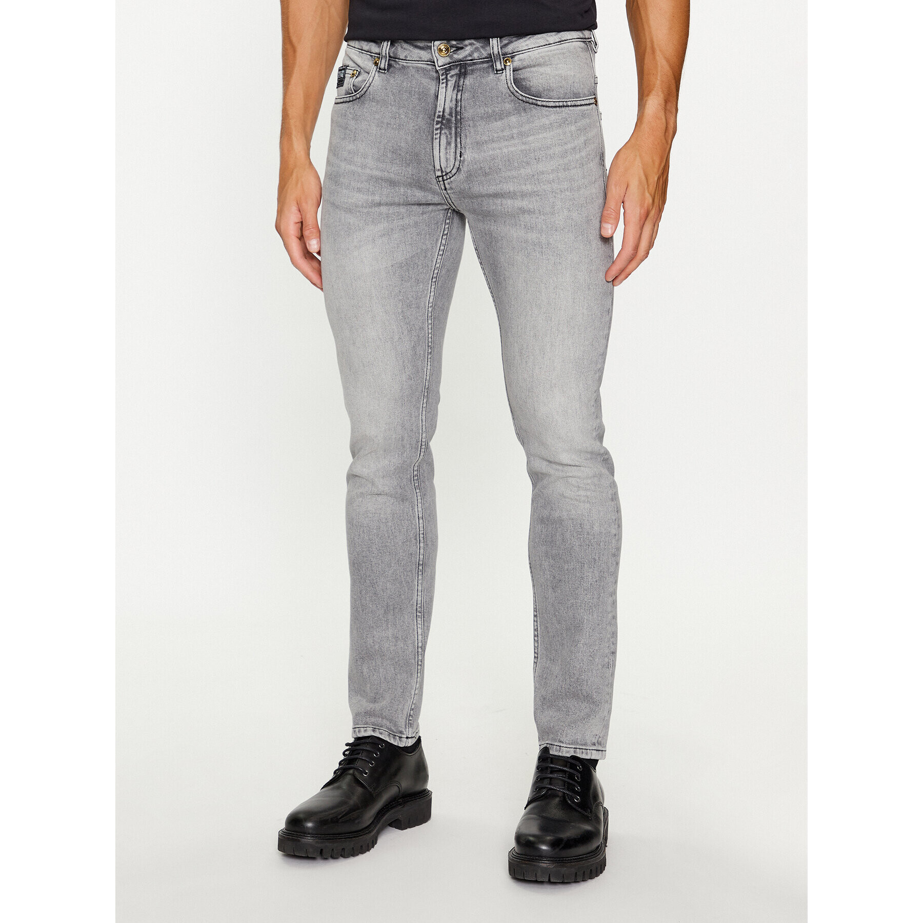 Versace Jeans Couture Jeansy 75GAB5D2 Šedá Slim Fit - Pepit.cz