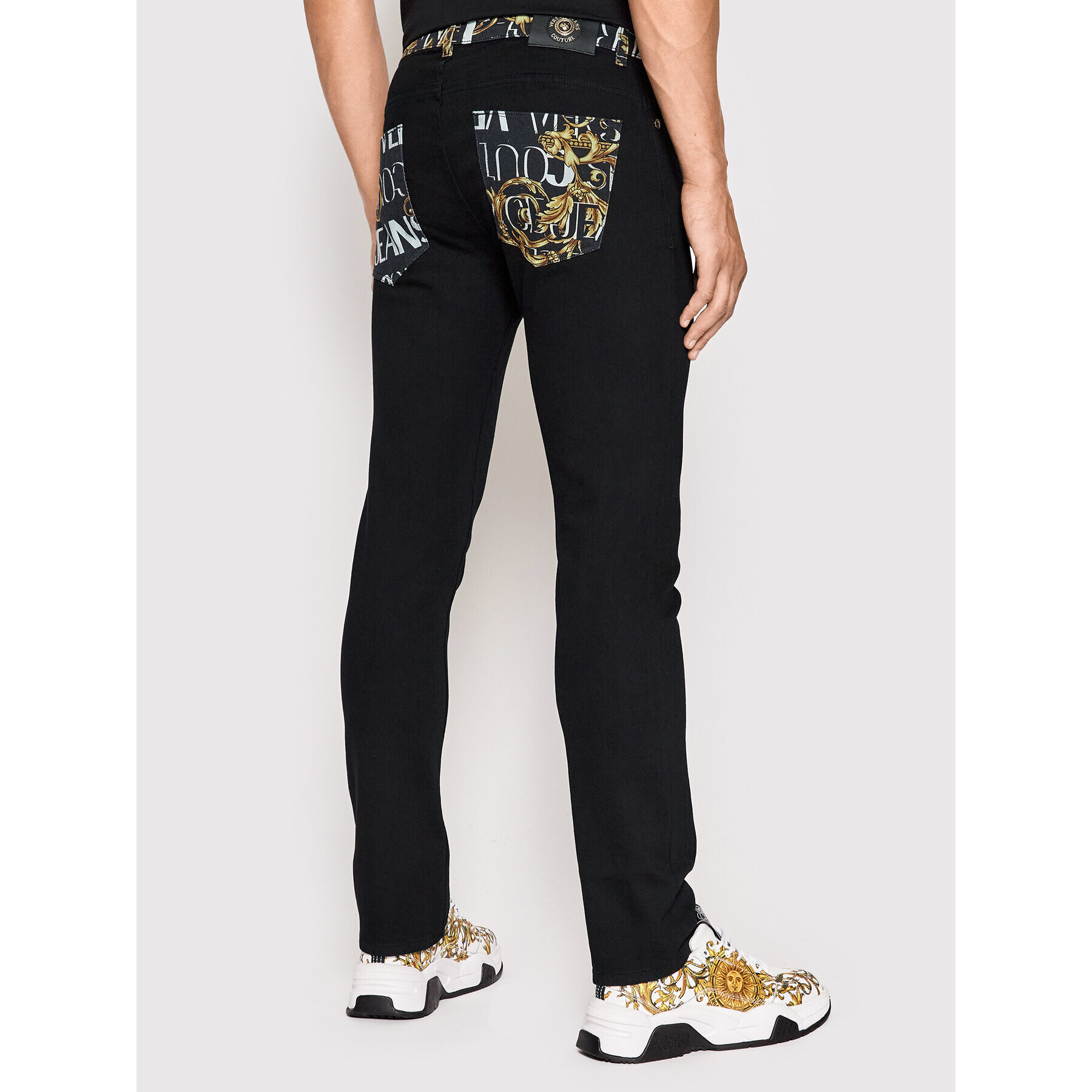 Versace Jeans Couture Jeansy Dundee 73GAB5DM Černá Regular Fit - Pepit.cz