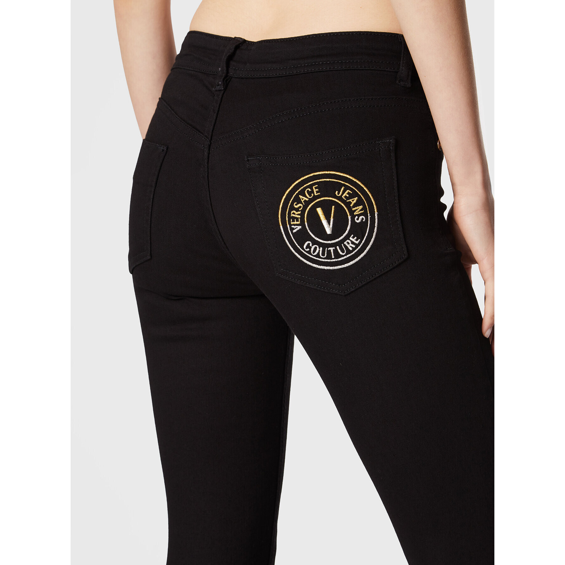 Versace Jeans Couture Jeansy Jackie 73HAB5J2 Černá Slim Fit - Pepit.cz