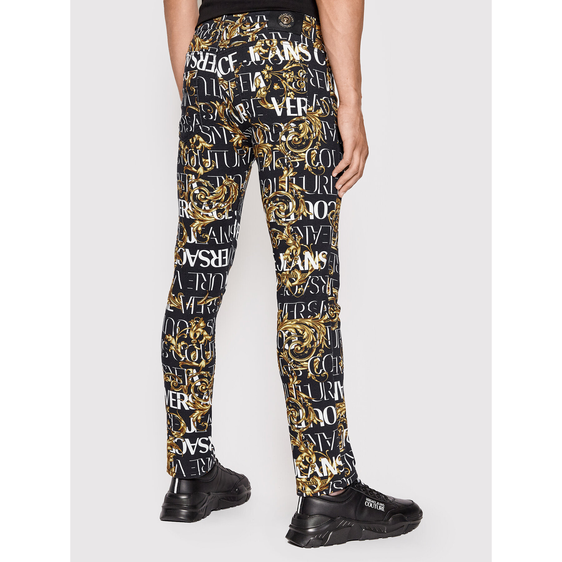 Versace Jeans Couture Jeansy Milano 73GAB5S0 Černá Slim Fit - Pepit.cz