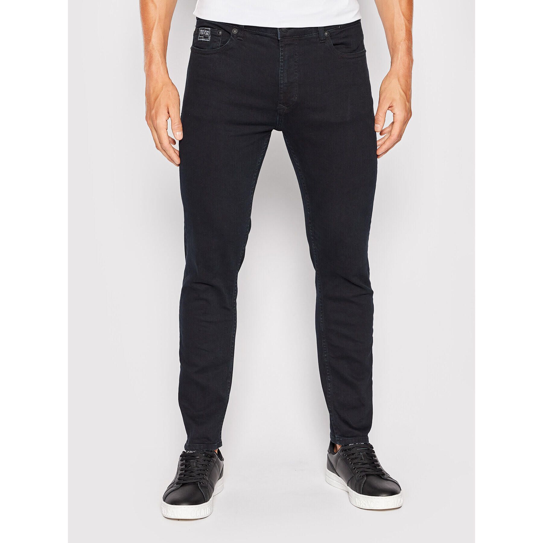 Versace Jeans Couture Jeansy Troy 73GAB544 Černá Skinny Fit - Pepit.cz