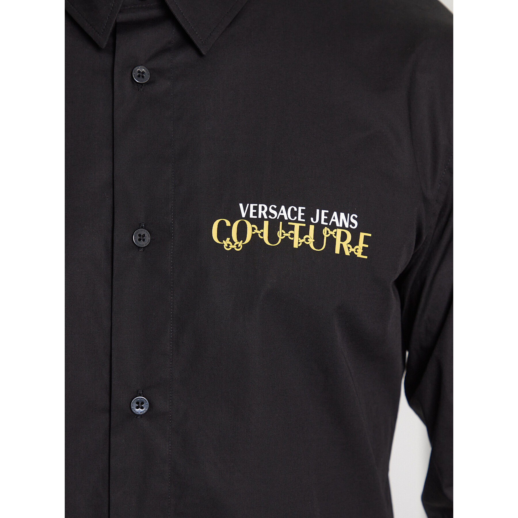 Versace Jeans Couture Košile 75GALYS3 Černá Regular Fit - Pepit.cz