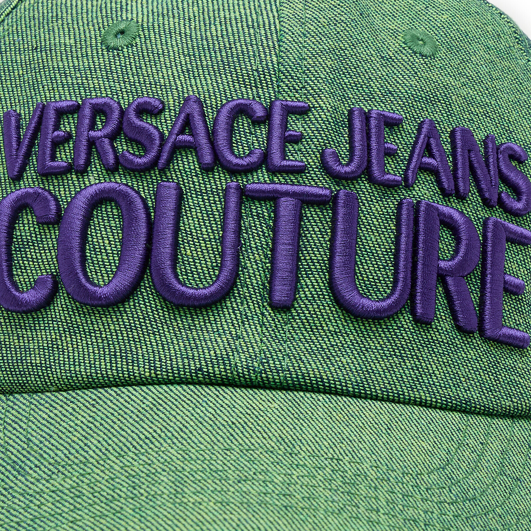 Versace Jeans Couture Kšiltovka 74YAZK28 Zelená - Pepit.cz