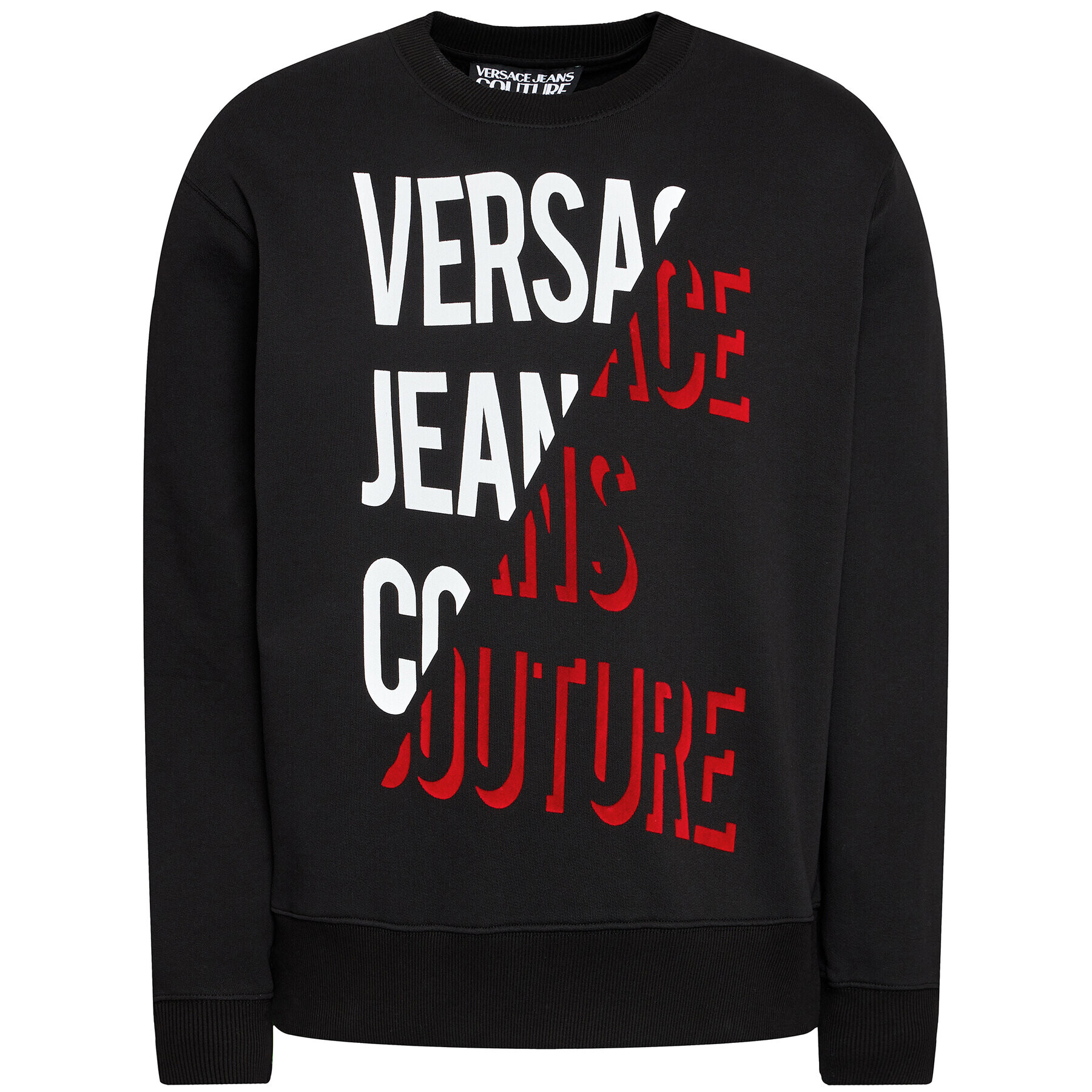 Versace Jeans Couture Mikina 71GAIF04 Černá Regular Fit - Pepit.cz