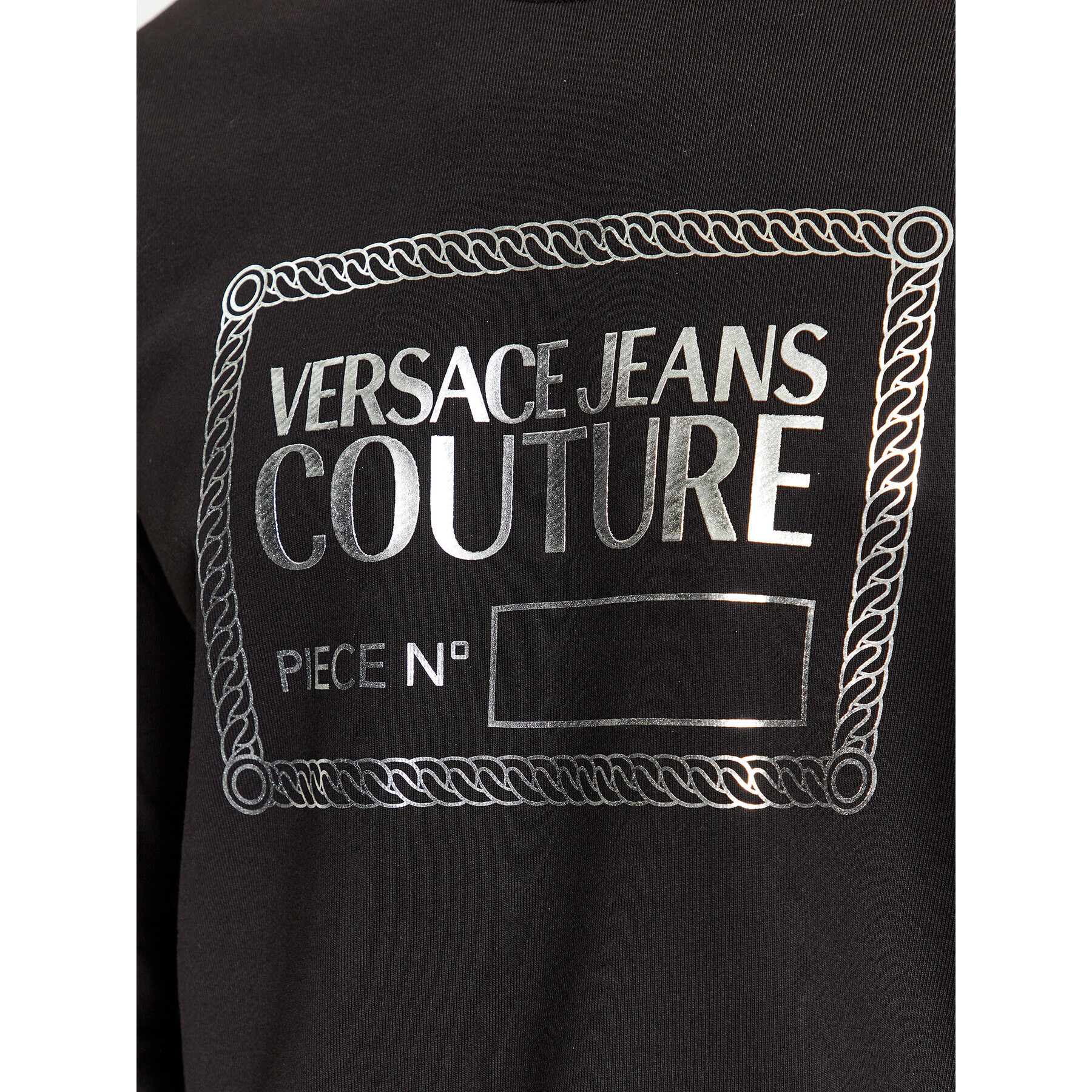 Versace Jeans Couture Mikina 75GAIT11 Černá Regular Fit - Pepit.cz