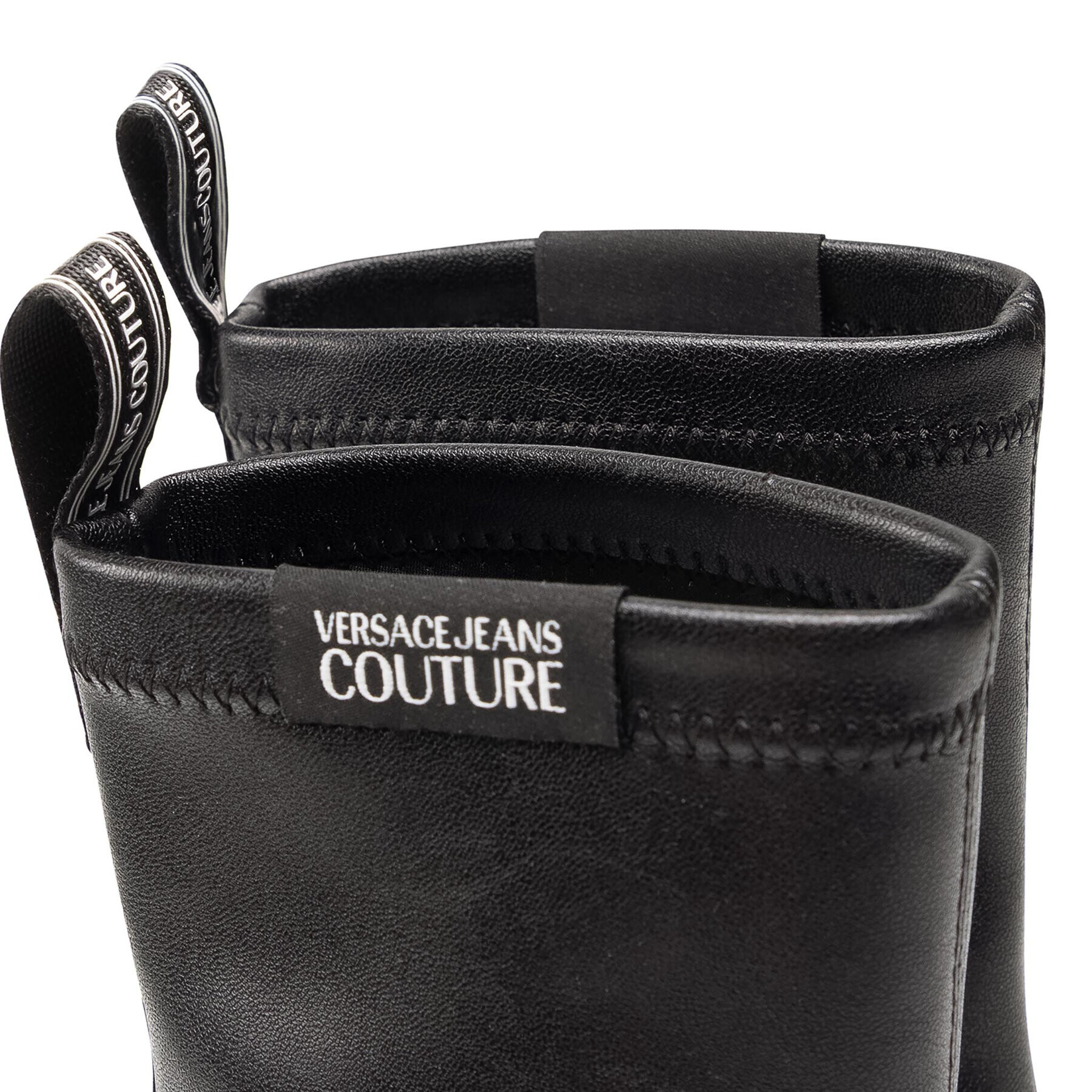 Versace Jeans Couture Polokozačky 71VA3S86 Černá - Pepit.cz