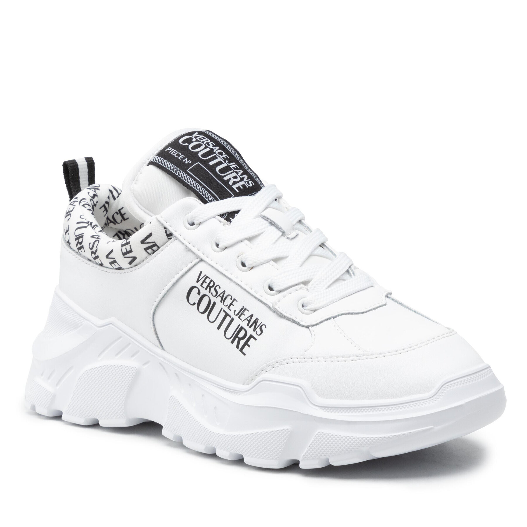 Versace Jeans Couture Sneakersy 71YA3SC1 Bílá - Pepit.cz