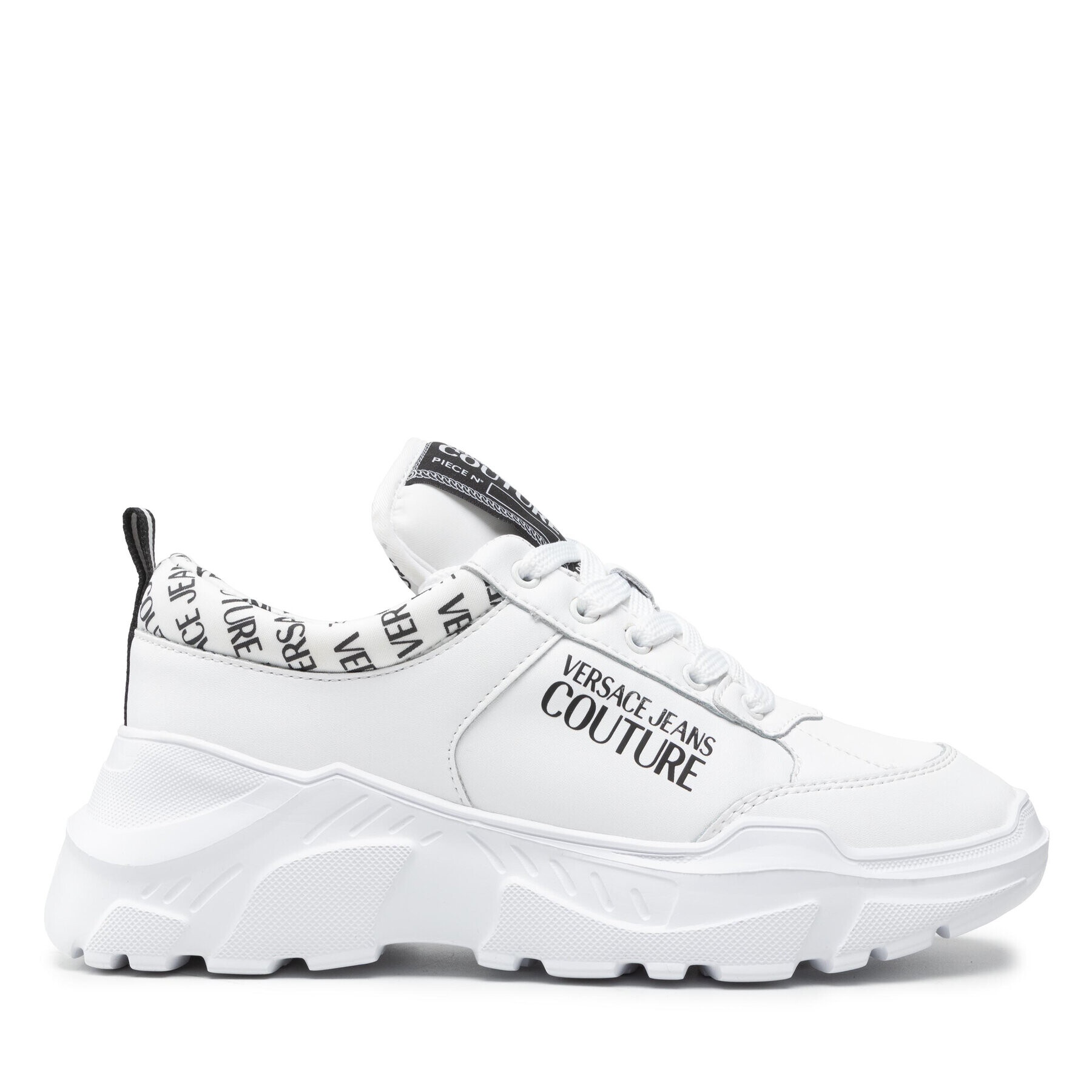 Versace Jeans Couture Sneakersy 71YA3SC1 Bílá - Pepit.cz