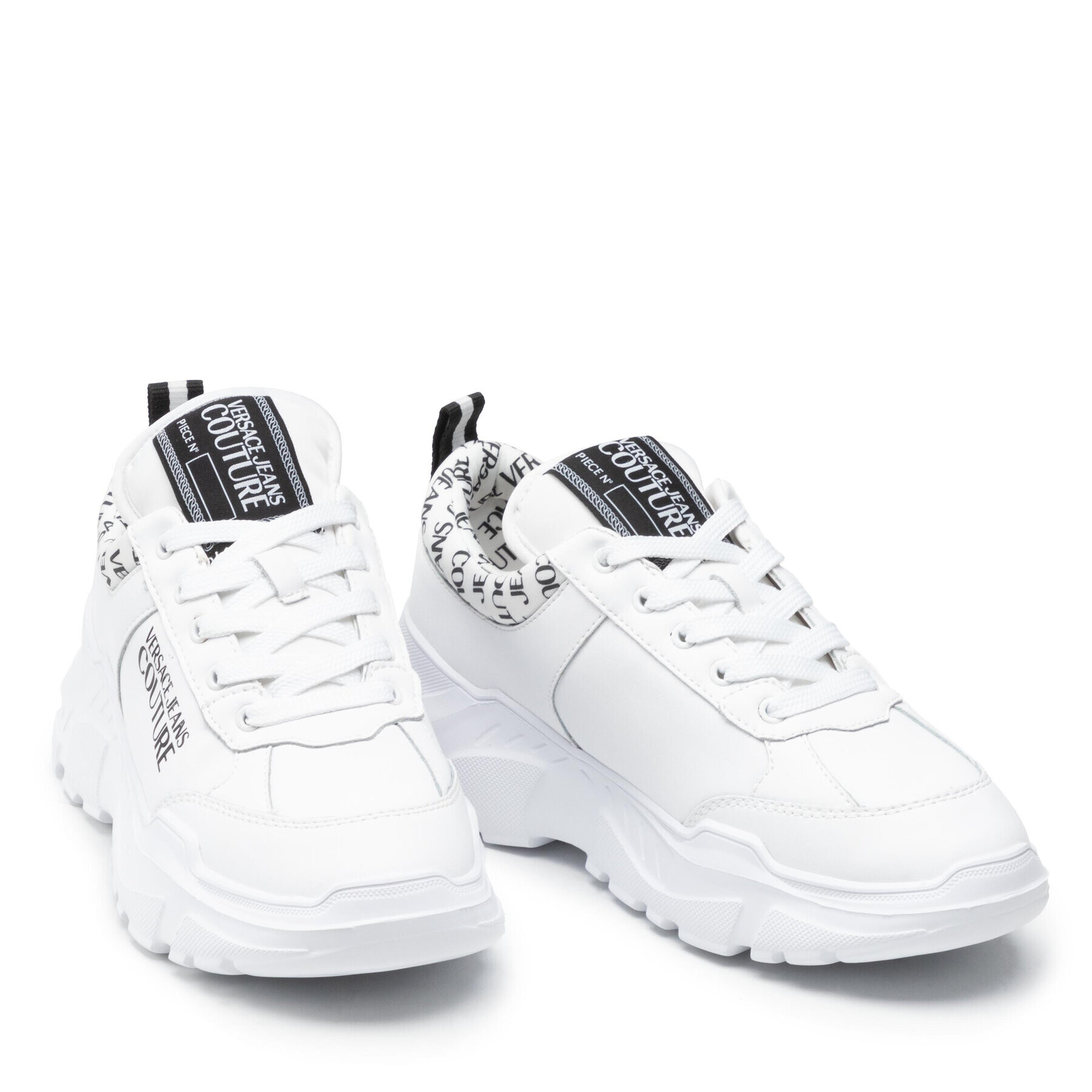 Versace Jeans Couture Sneakersy 71YA3SC1 Bílá - Pepit.cz