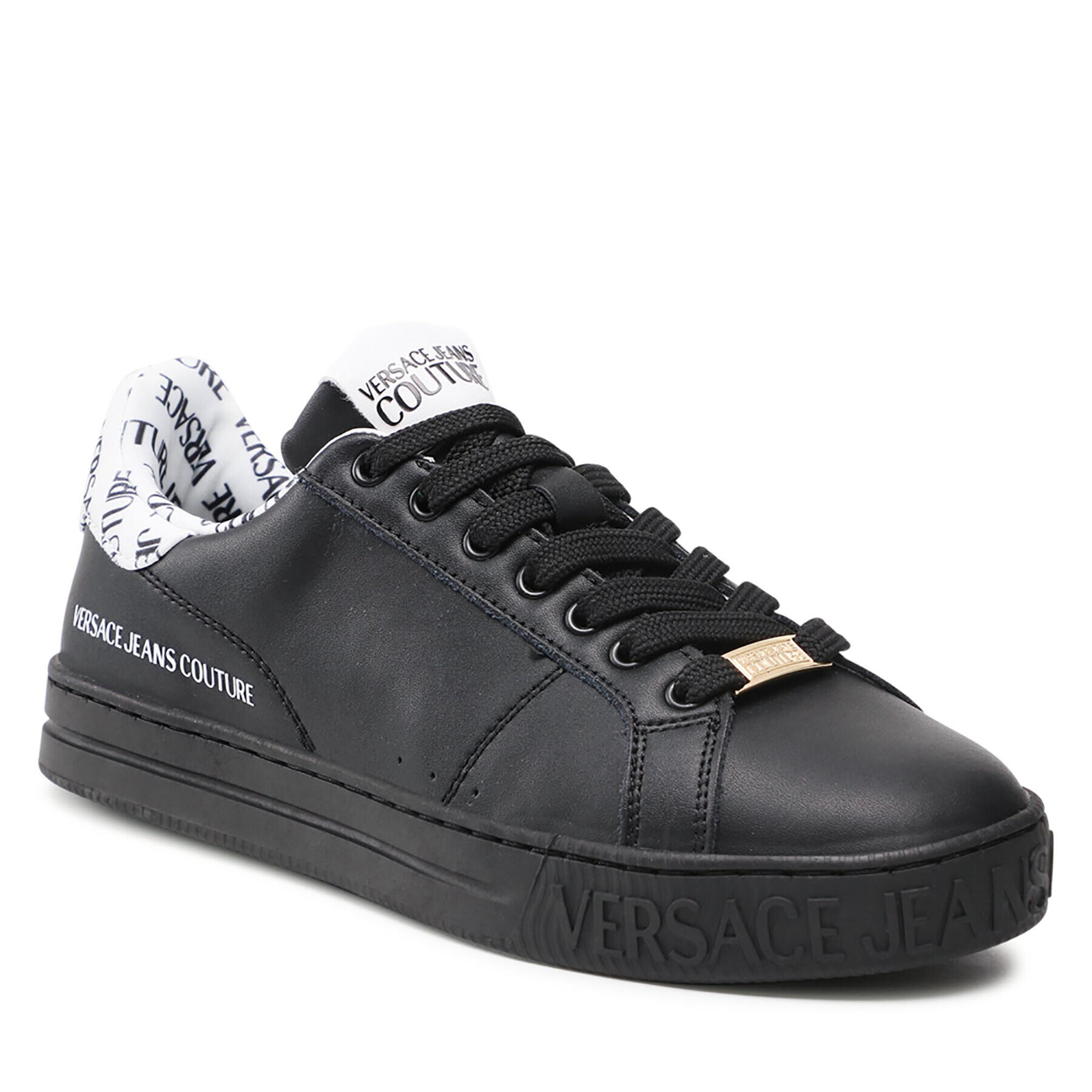 Versace Jeans Couture Sneakersy 71YA3SK3 Černá - Pepit.cz