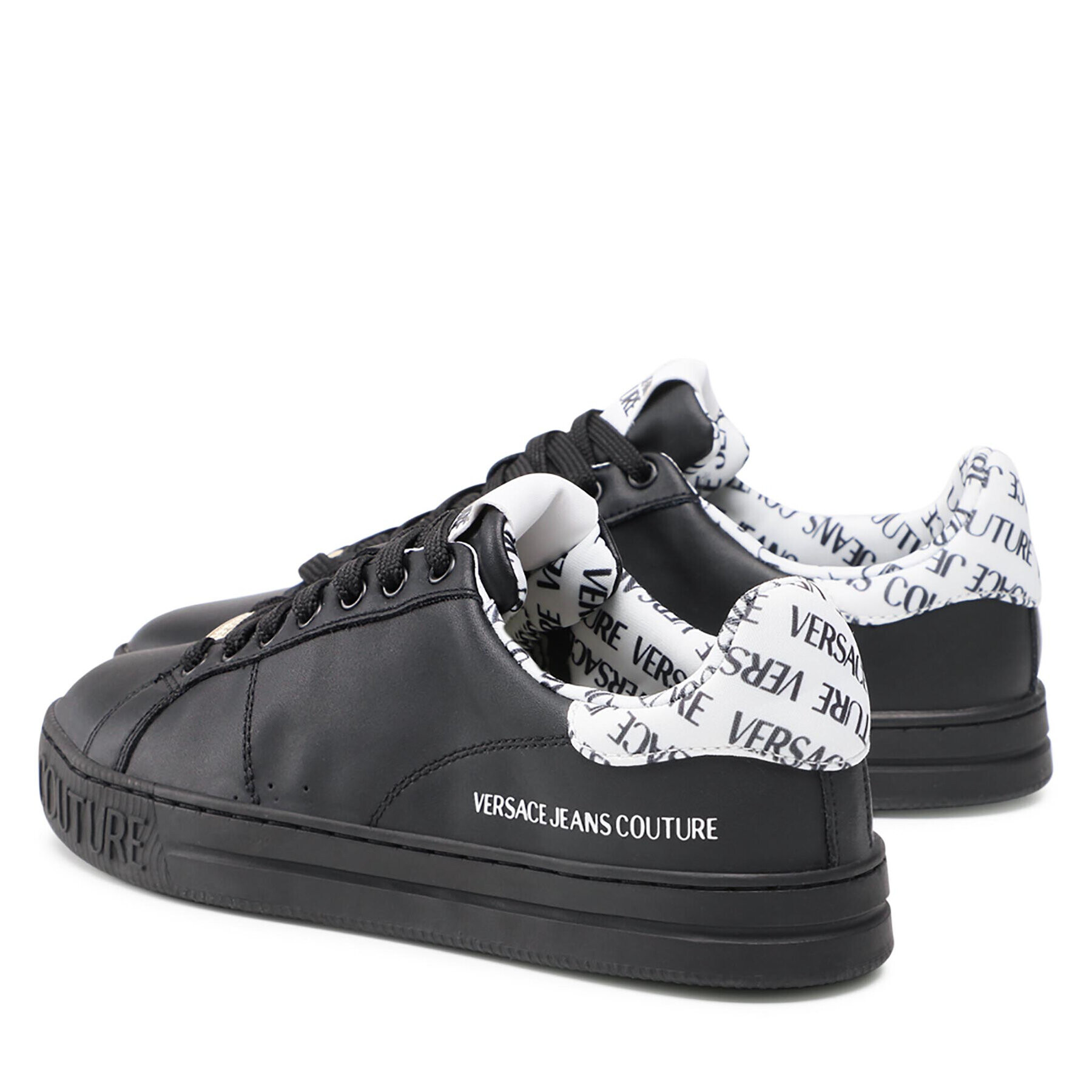 Versace Jeans Couture Sneakersy 71YA3SK3 Černá - Pepit.cz