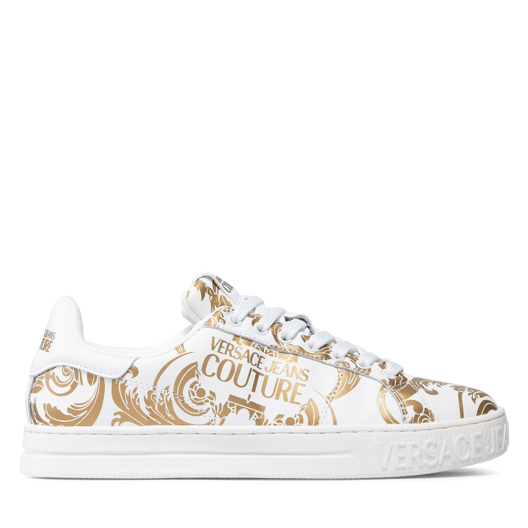 Versace Jeans Couture Sneakersy 71YA3SK4 Bílá - Pepit.cz