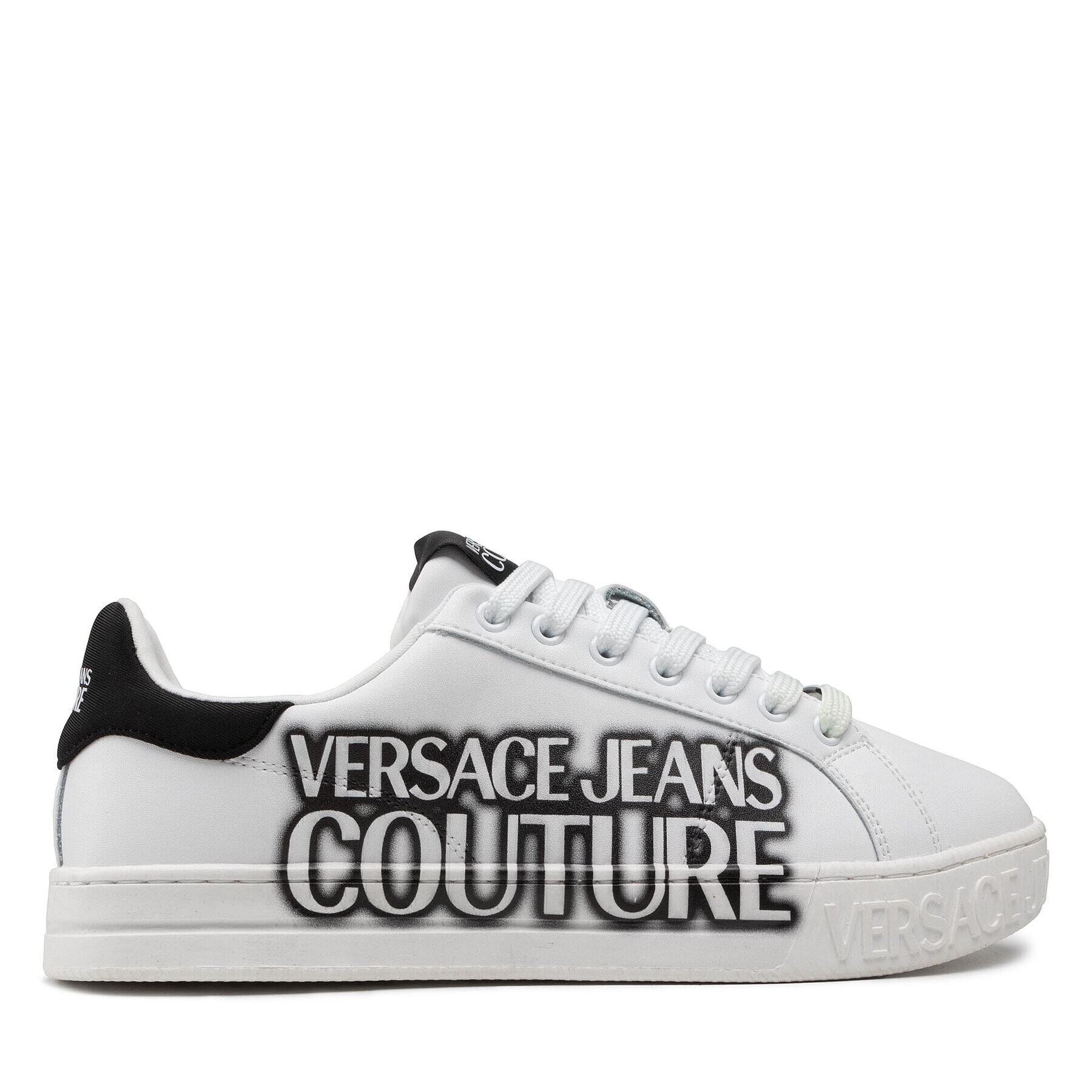 Versace Jeans Couture Sneakersy 71YA3SKD Bílá - Pepit.cz