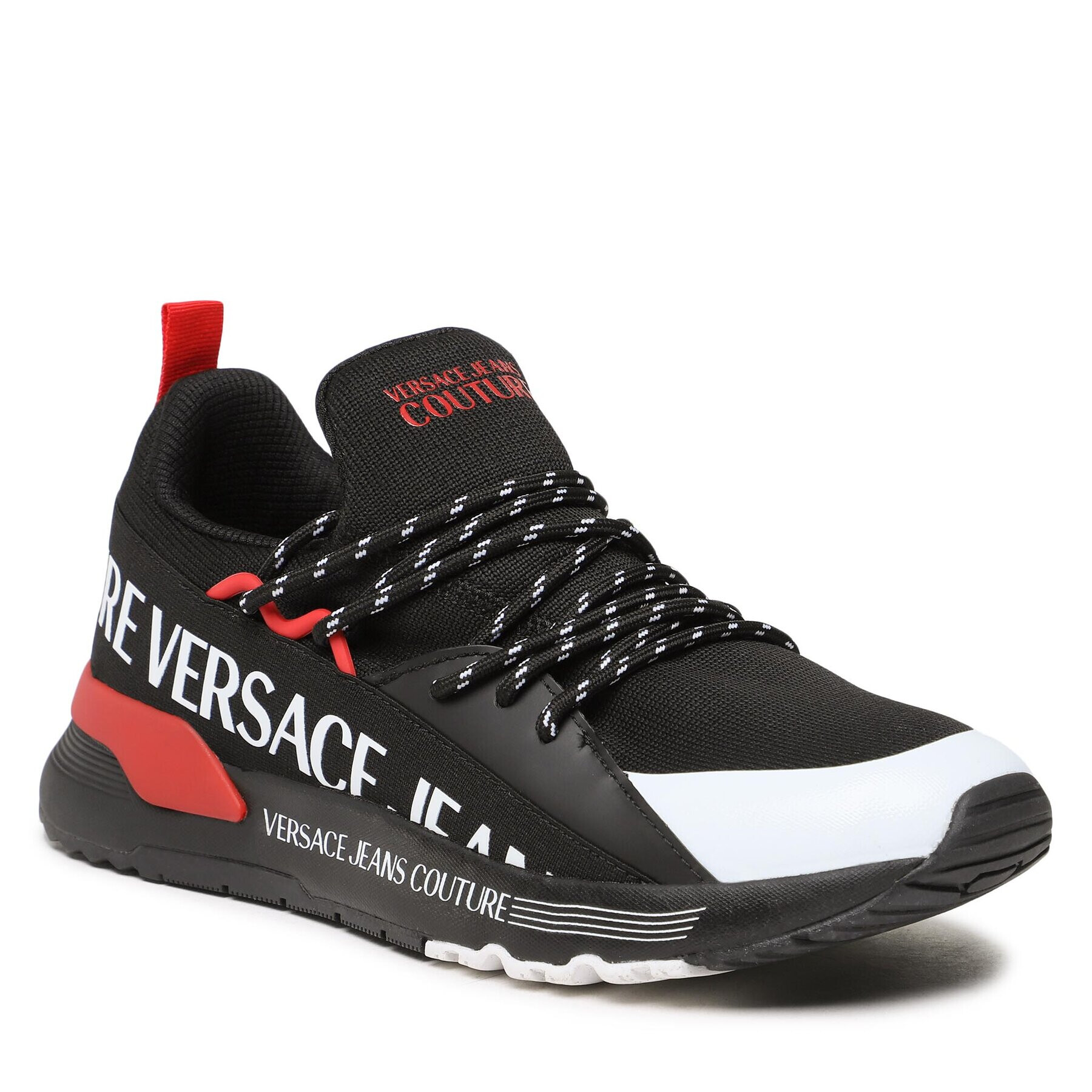 Versace Jeans Couture Sneakersy 73YA3SA3 Černá - Pepit.cz