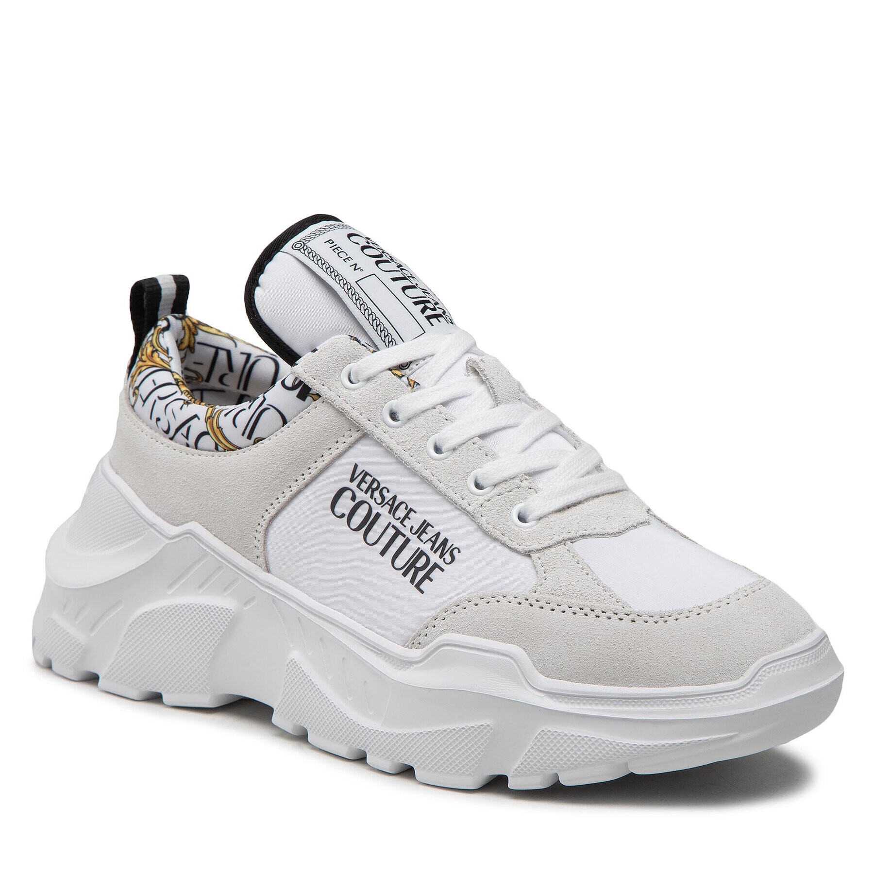 Versace Jeans Couture Sneakersy 73YA3SC1 Bílá - Pepit.cz