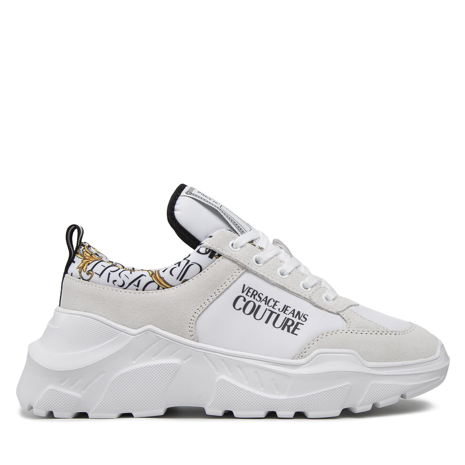 Versace Jeans Couture Sneakersy 73YA3SC1 Bílá - Pepit.cz