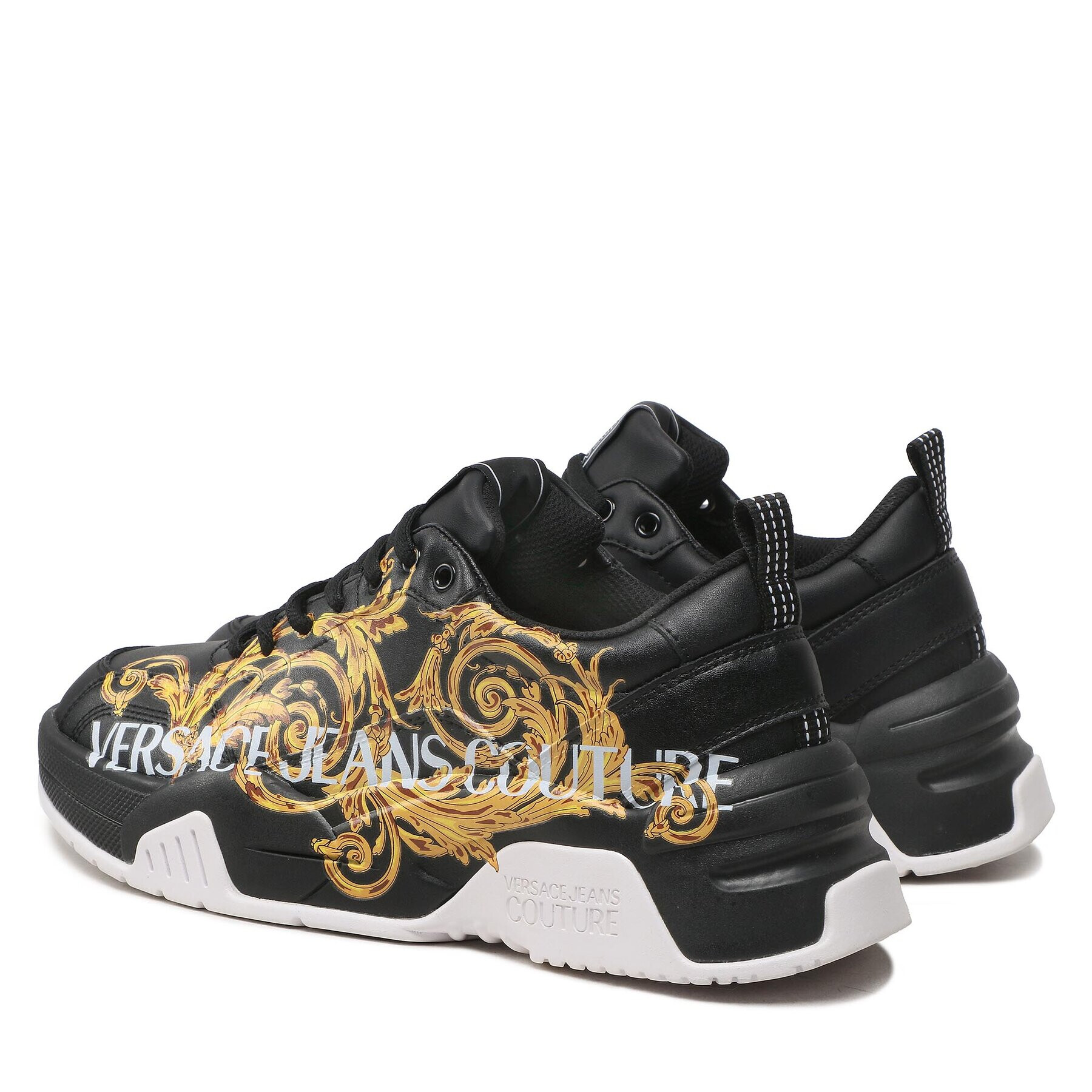 Versace Jeans Couture Sneakersy 73YA3SF6 Černá - Pepit.cz