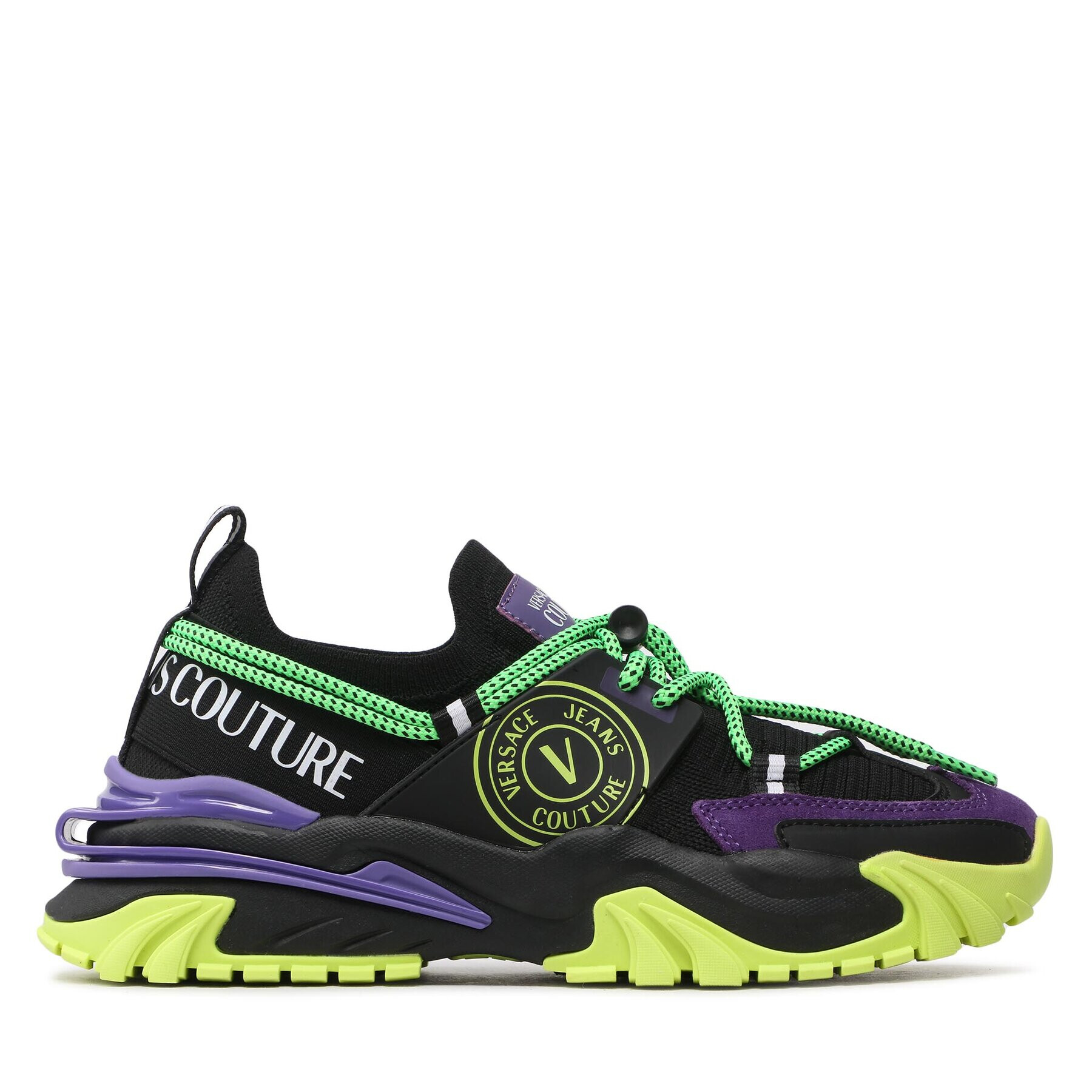 Versace Jeans Couture Sneakersy 73YA3SI3 Černá - Pepit.cz