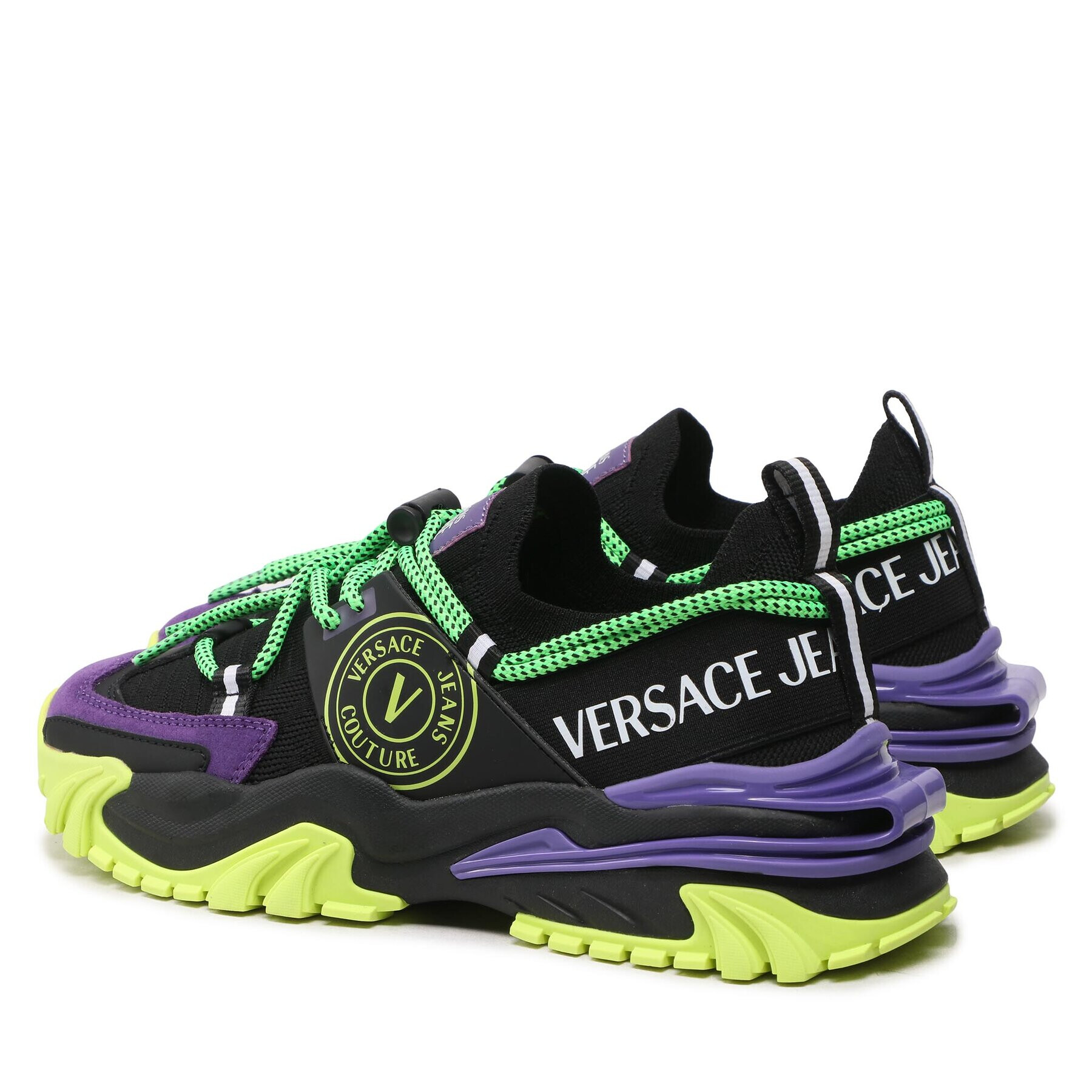 Versace Jeans Couture Sneakersy 73YA3SI3 Černá - Pepit.cz