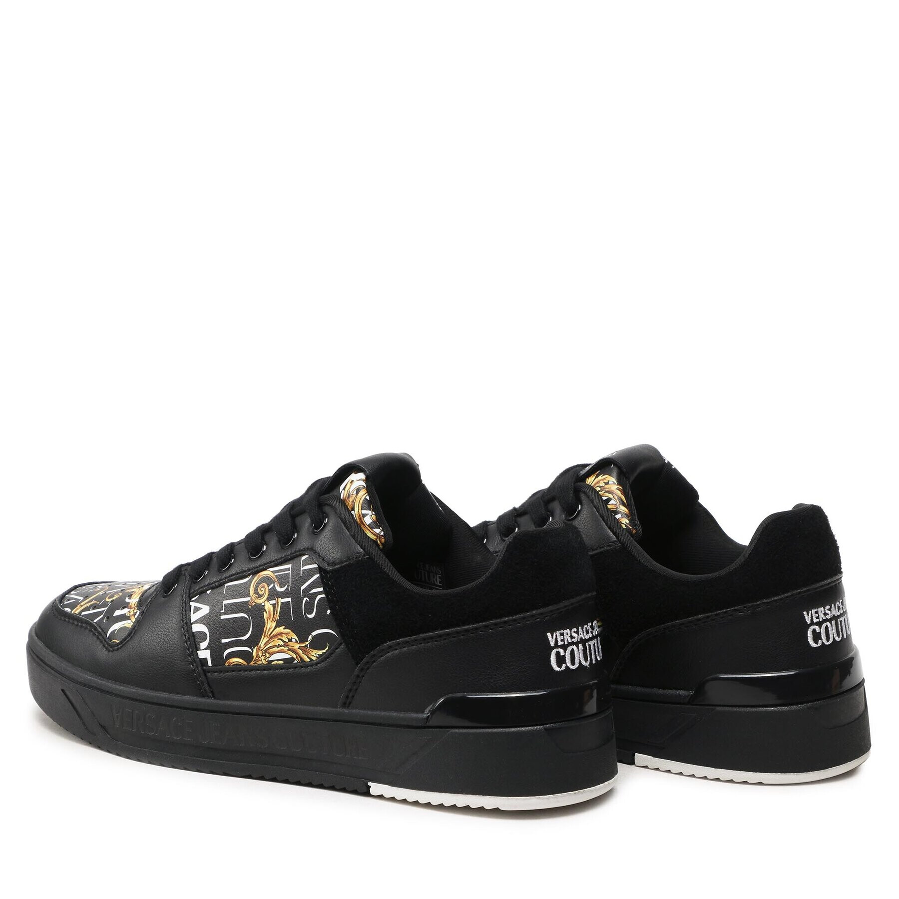 Versace Jeans Couture Sneakersy 73YA3SJ1 Černá - Pepit.cz