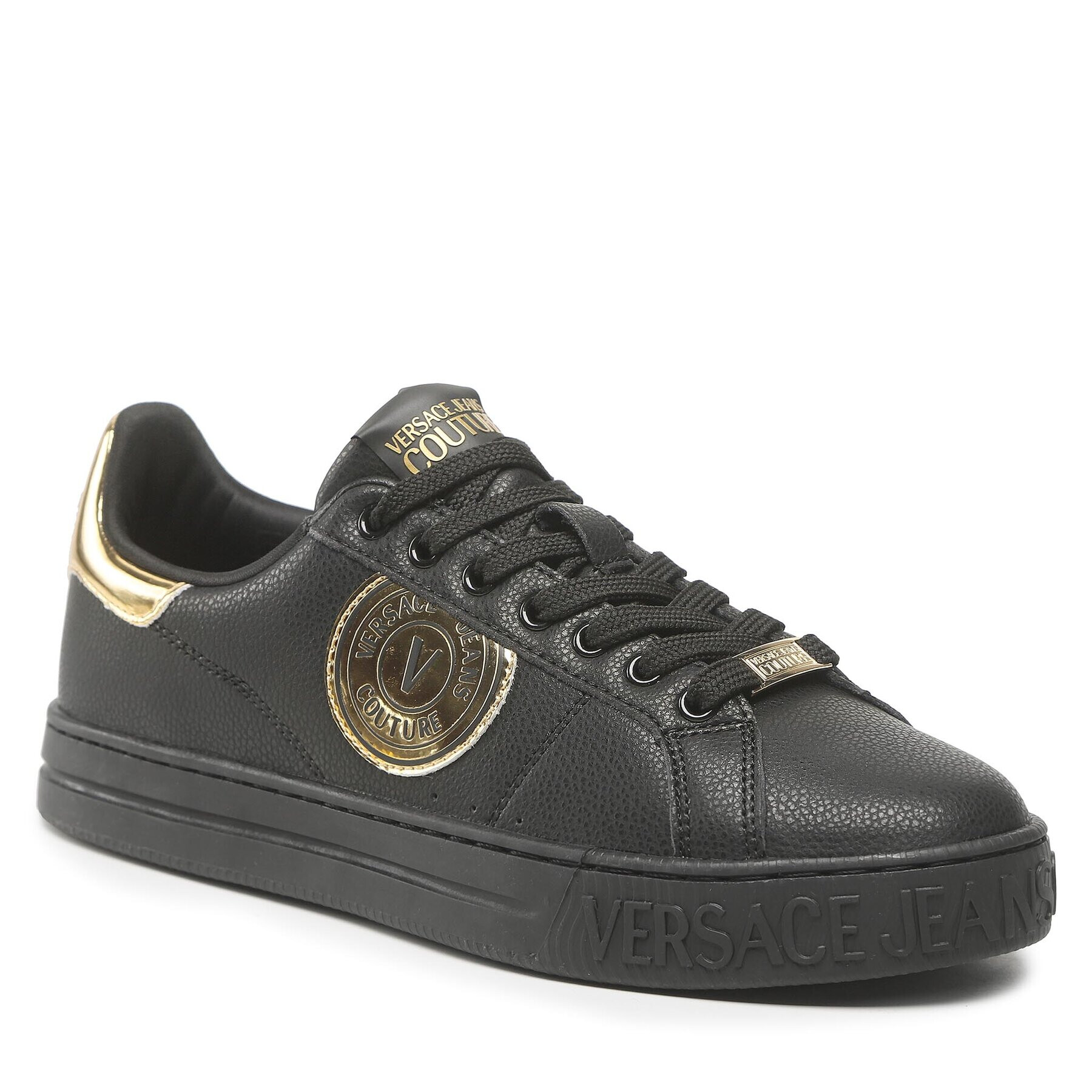 Versace Jeans Couture Sneakersy 73YA3SK1 Černá - Pepit.cz