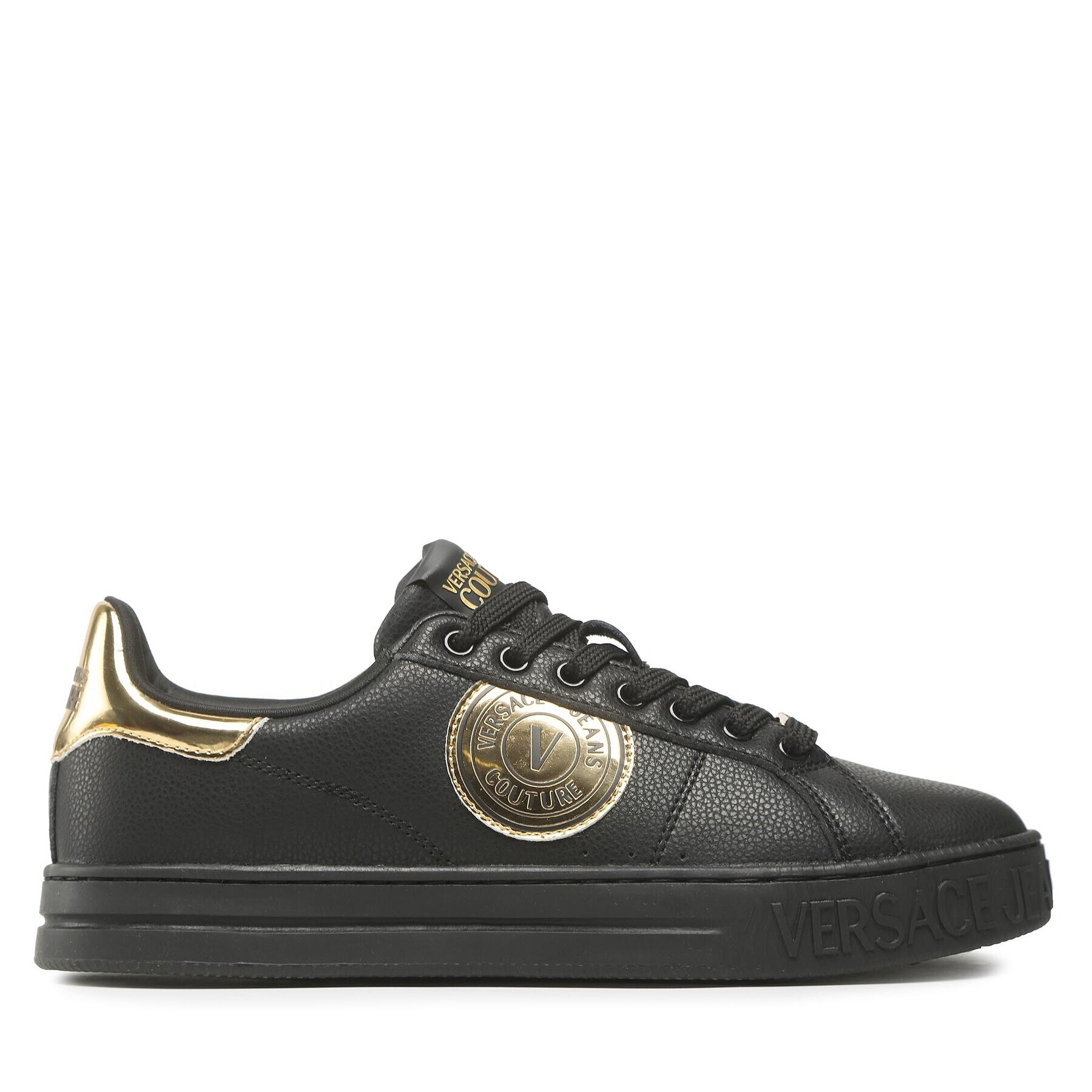 Versace Jeans Couture Sneakersy 73YA3SK1 Černá - Pepit.cz