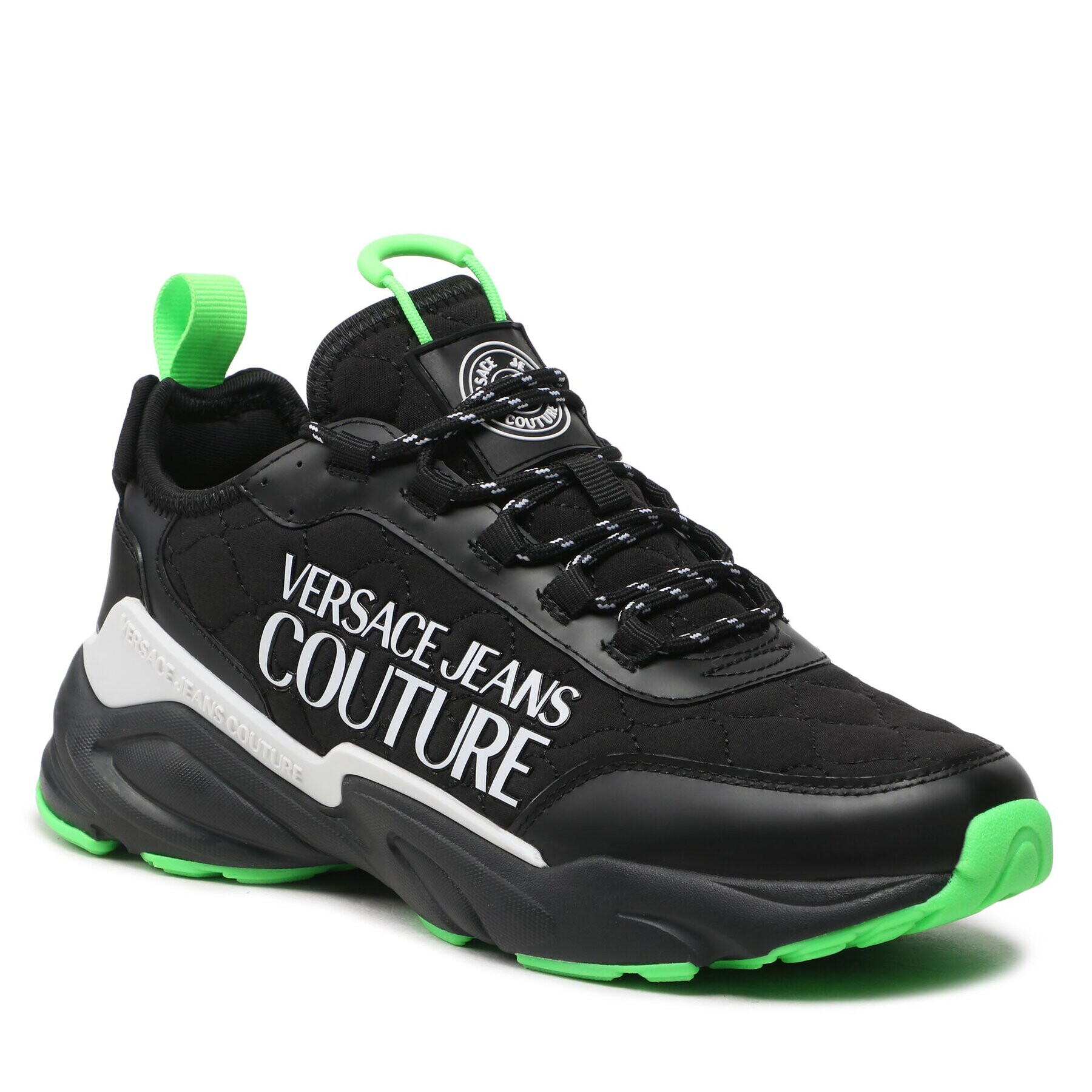 Versace Jeans Couture Sneakersy 73YA3SW5 Černá - Pepit.cz