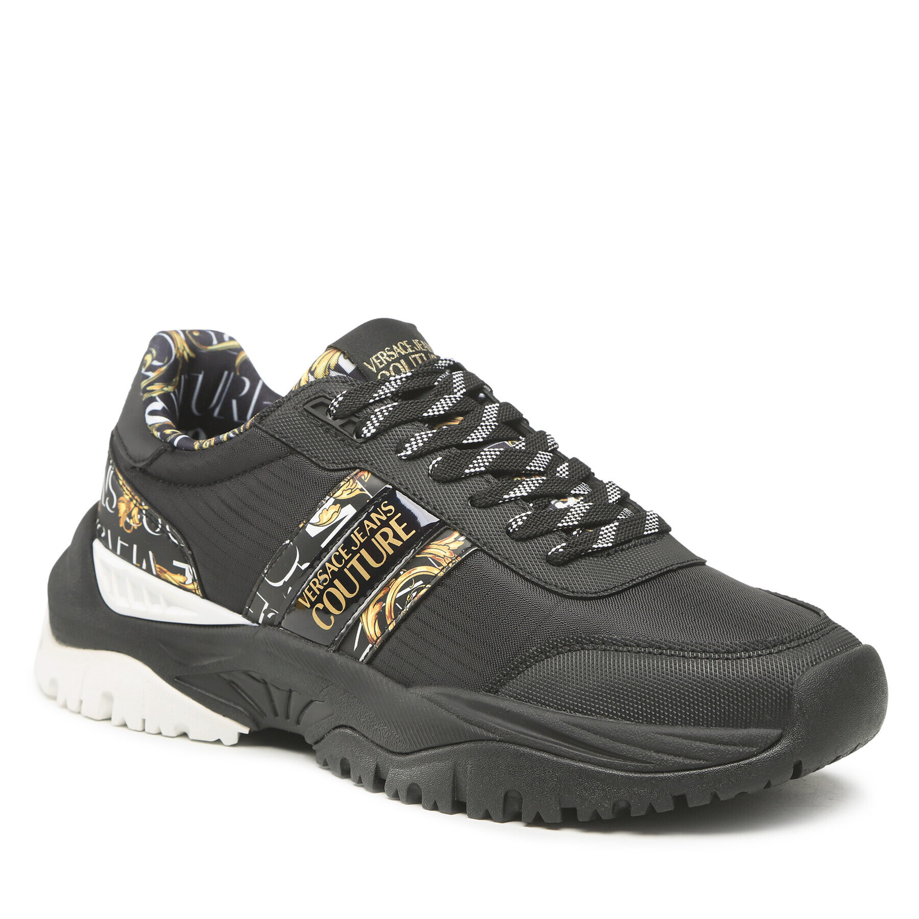 Versace Jeans Couture Sneakersy 73YA3SZ4 Černá - Pepit.cz