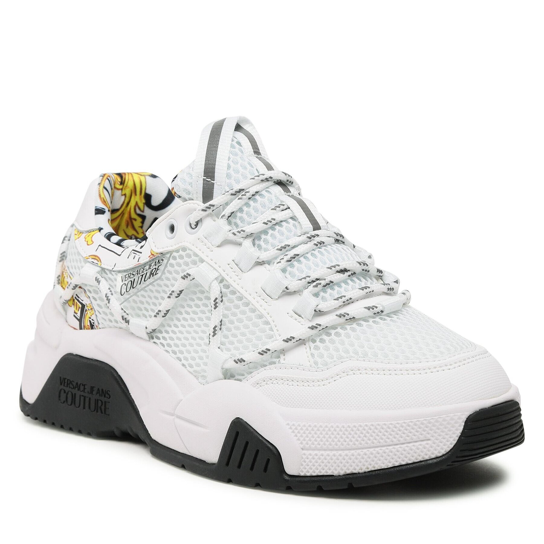 Versace Jeans Couture Sneakersy 74VA3SF1 Bílá - Pepit.cz