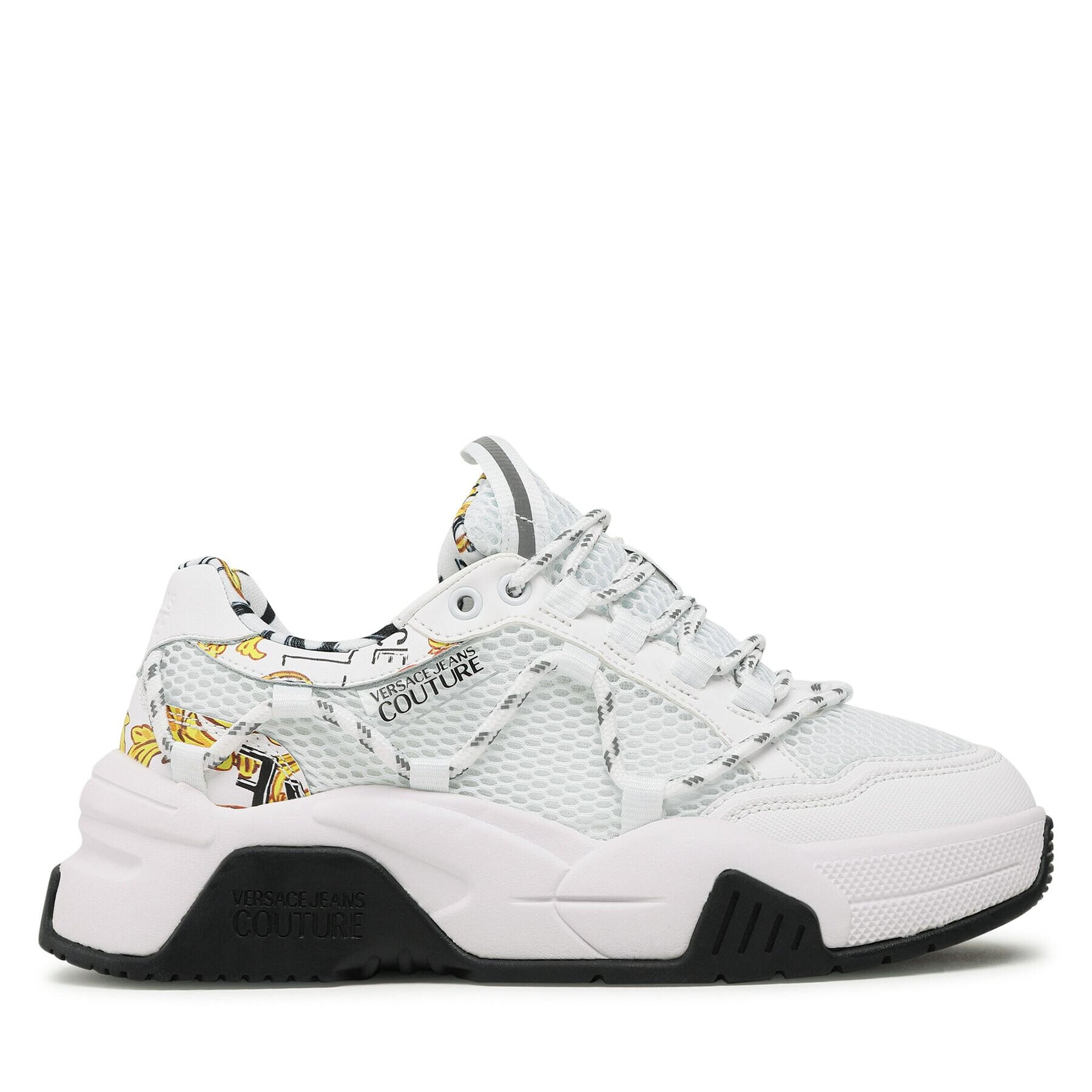 Versace Jeans Couture Sneakersy 74VA3SF1 Bílá - Pepit.cz