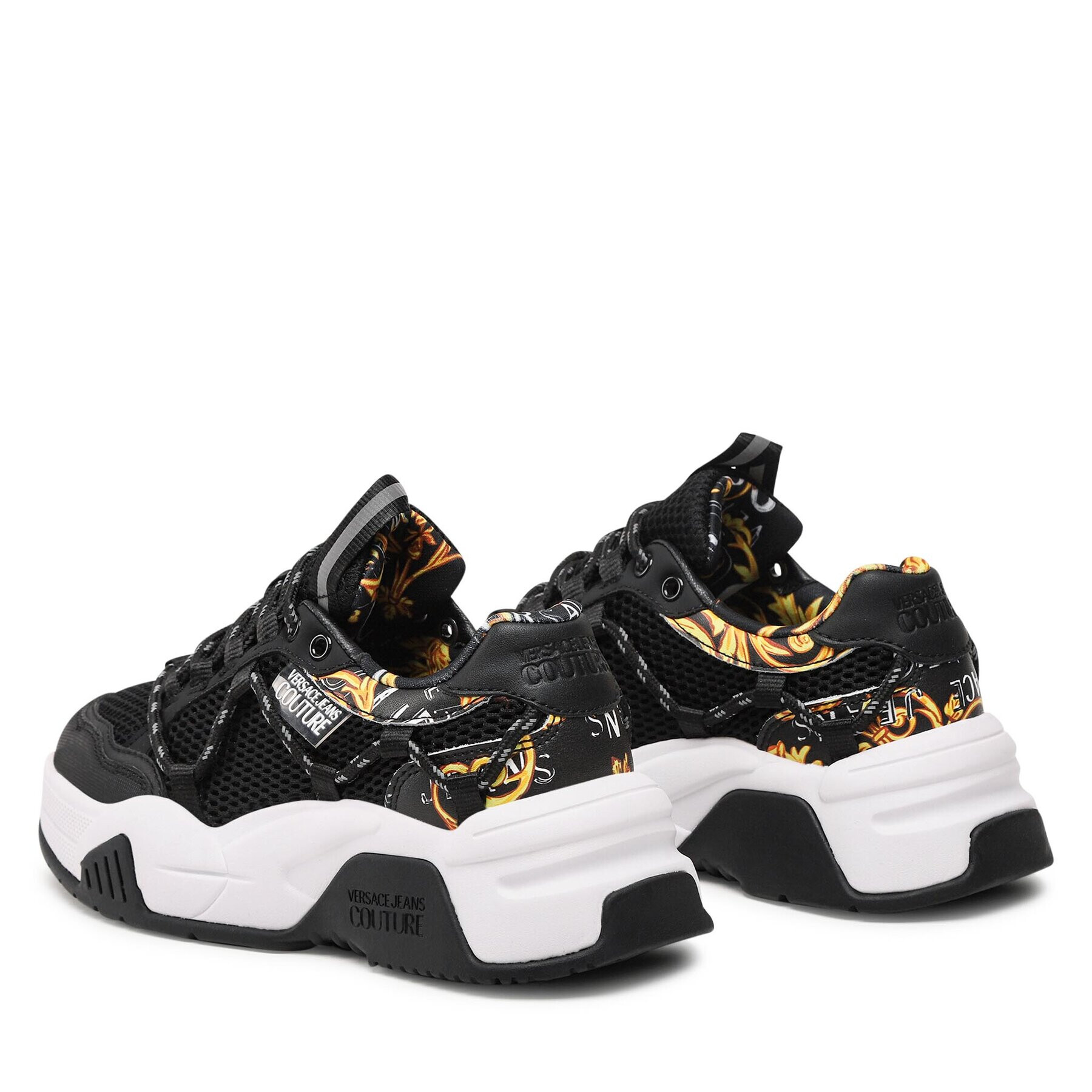 Versace Jeans Couture Sneakersy 74VA3SF1 Černá - Pepit.cz