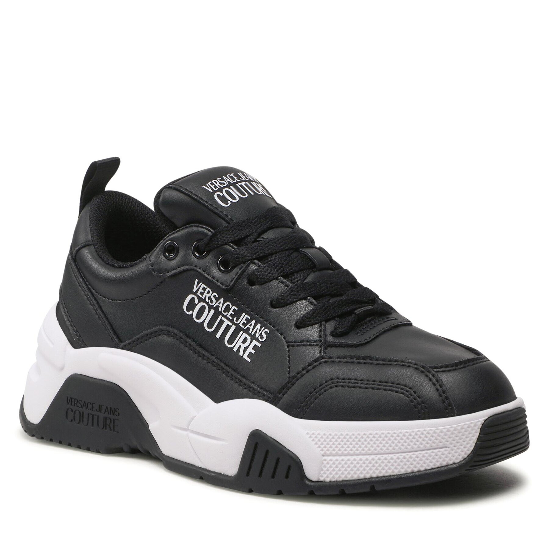 Versace Jeans Couture Sneakersy 74VA3SF4 Černá - Pepit.cz