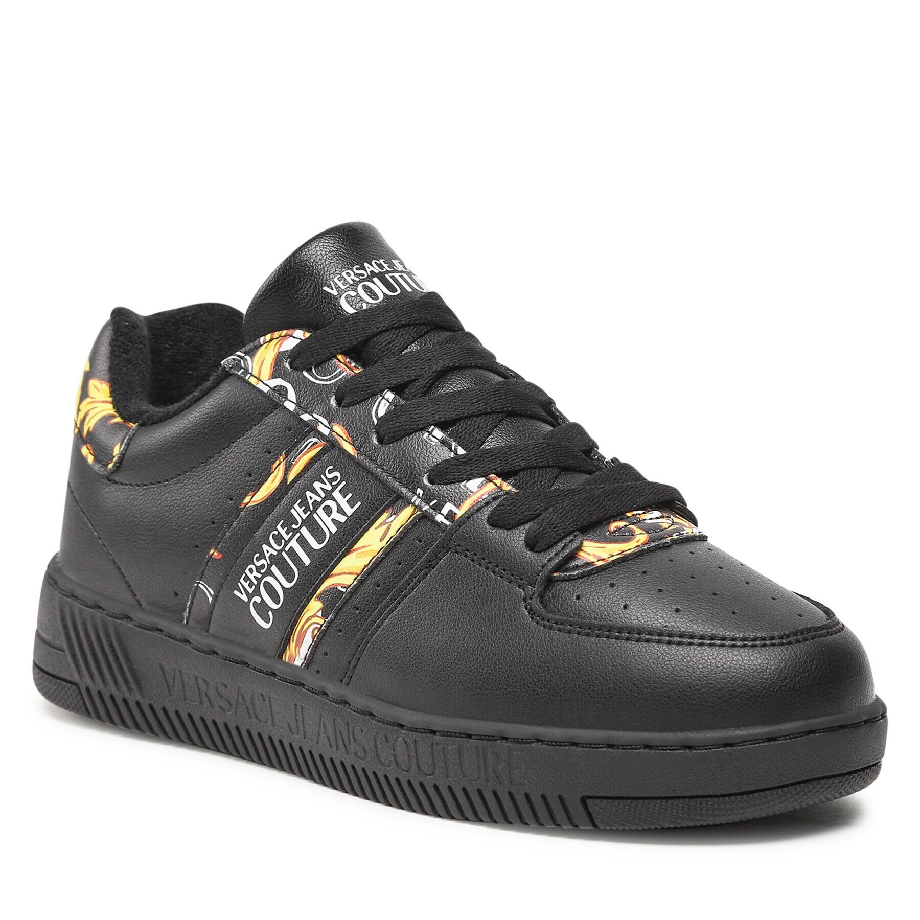 Versace Jeans Couture Sneakersy 74VA3SJ7 Černá - Pepit.cz