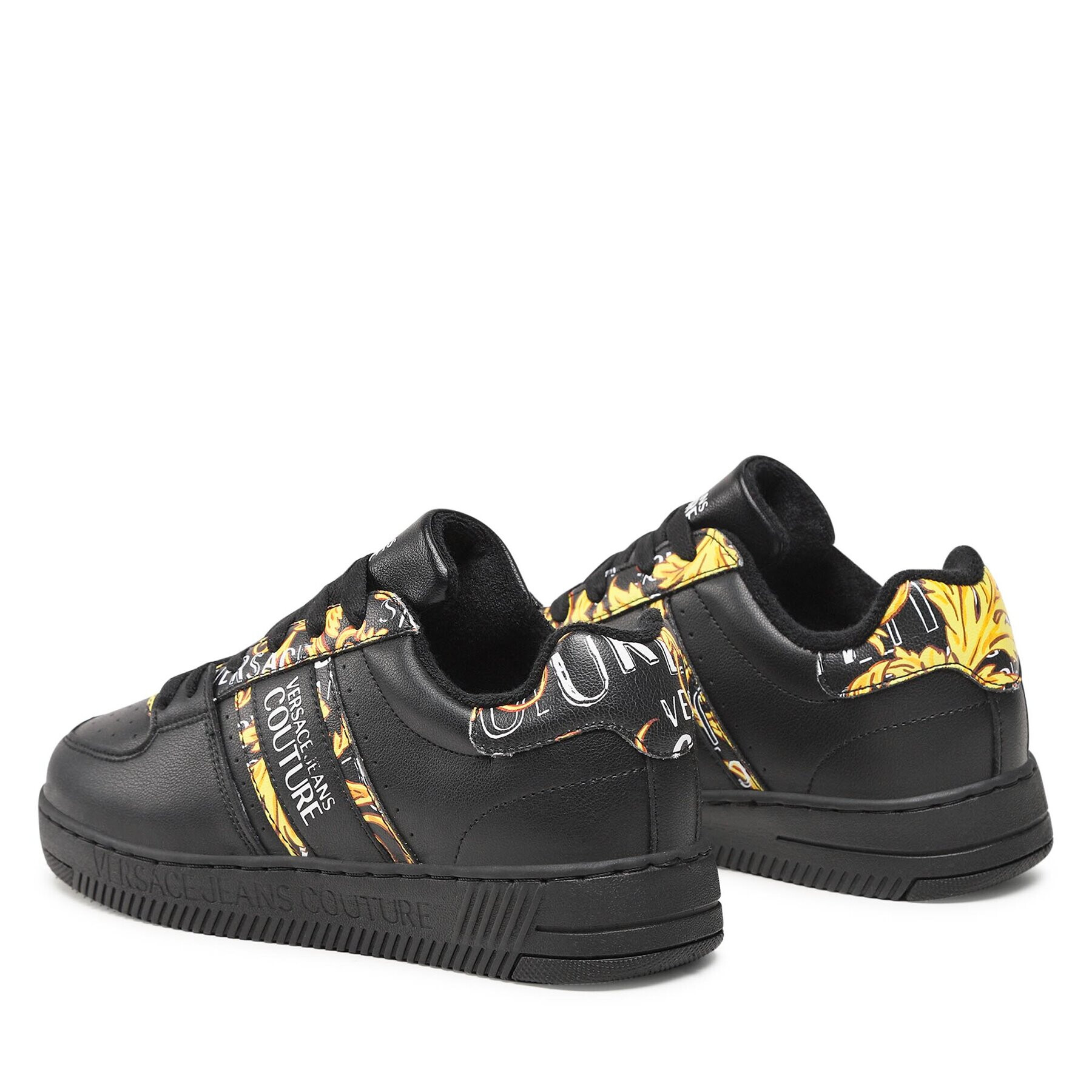 Versace Jeans Couture Sneakersy 74VA3SJ7 Černá - Pepit.cz