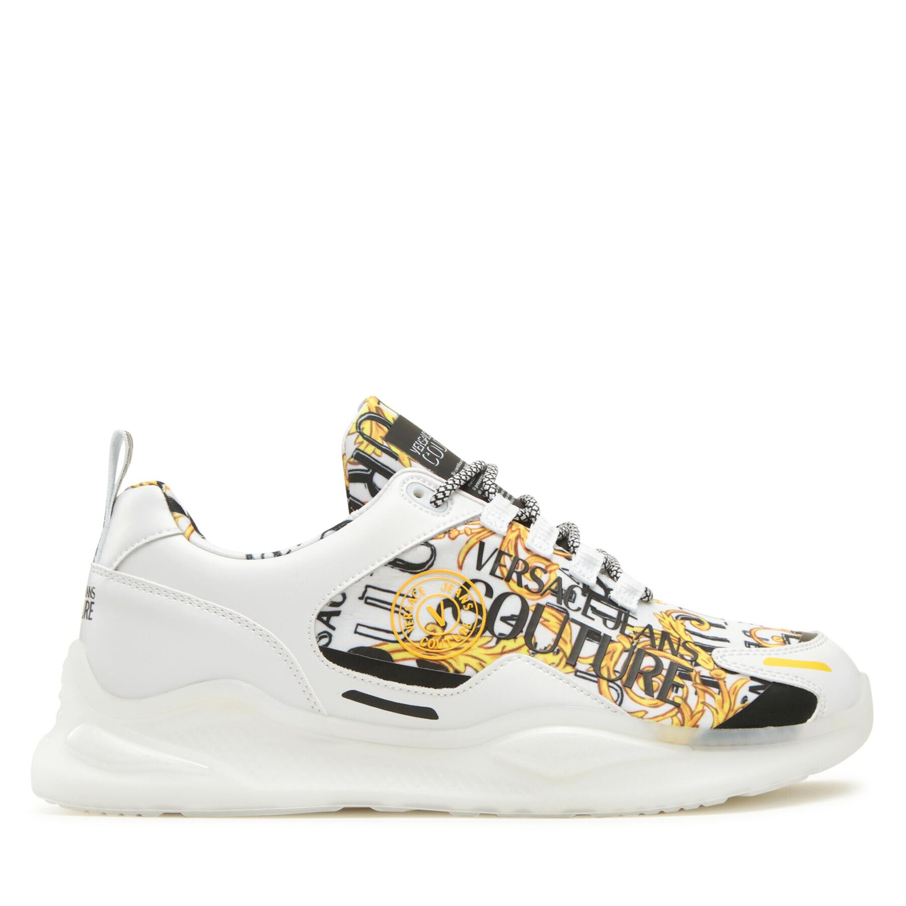 Versace Jeans Couture Sneakersy 74YA3S1B Bílá - Pepit.cz