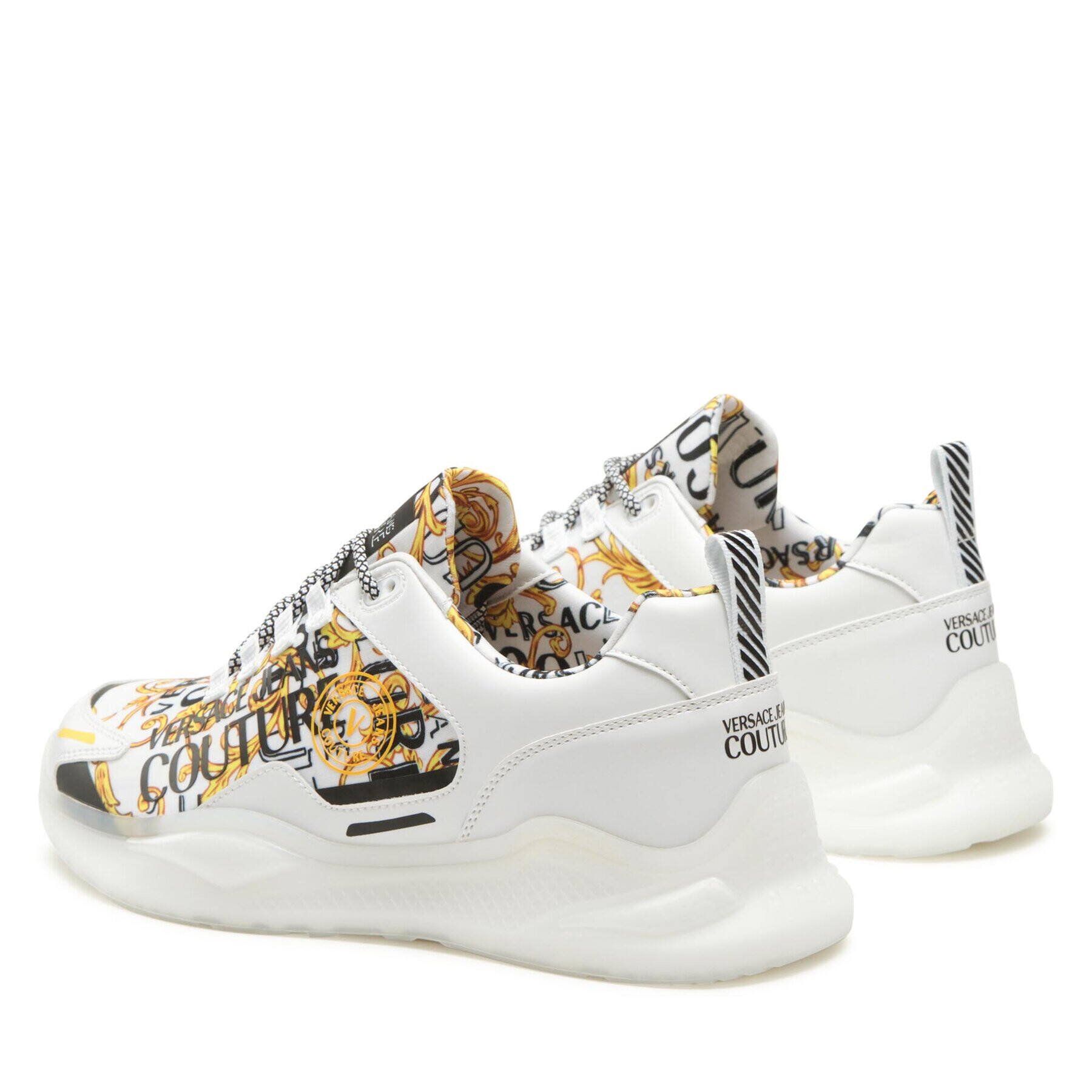 Versace Jeans Couture Sneakersy 74YA3S1B Bílá - Pepit.cz