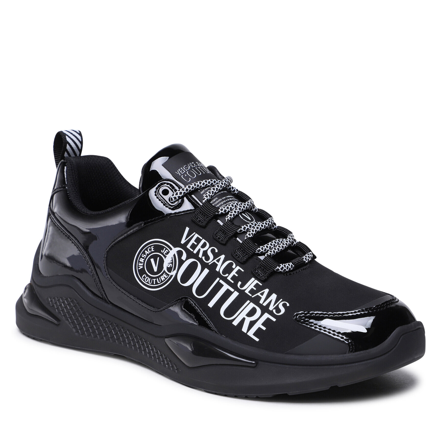 Versace Jeans Couture Sneakersy 74YA3S1B Černá - Pepit.cz