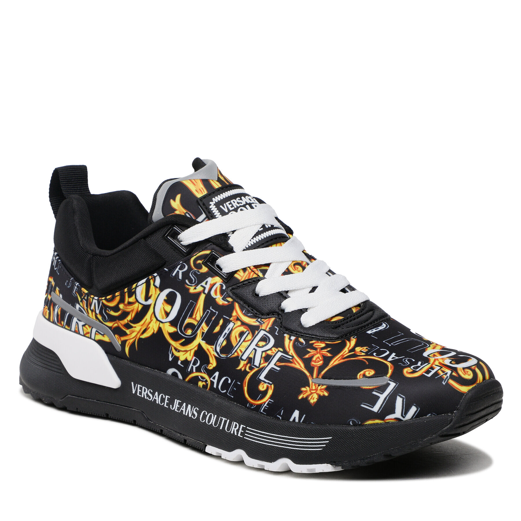 Versace Jeans Couture Sneakersy 74YA3SA1 Černá - Pepit.cz