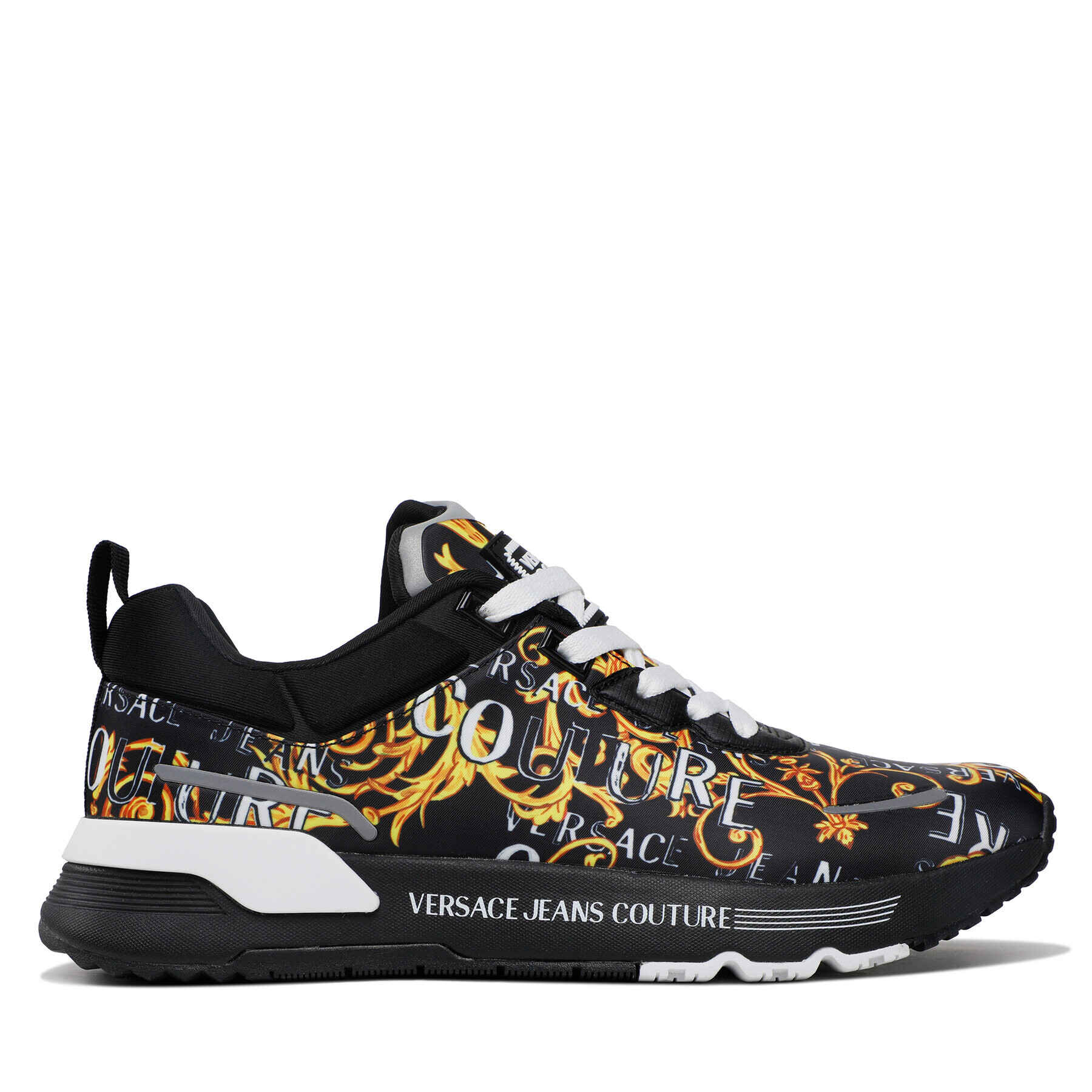 Versace Jeans Couture Sneakersy 74YA3SA1 Černá - Pepit.cz