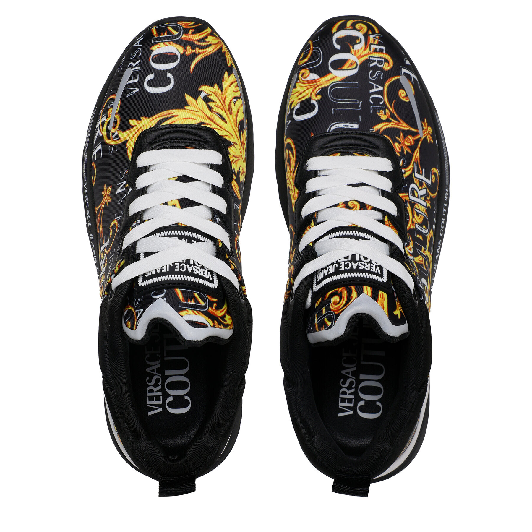 Versace Jeans Couture Sneakersy 74YA3SA1 Černá - Pepit.cz