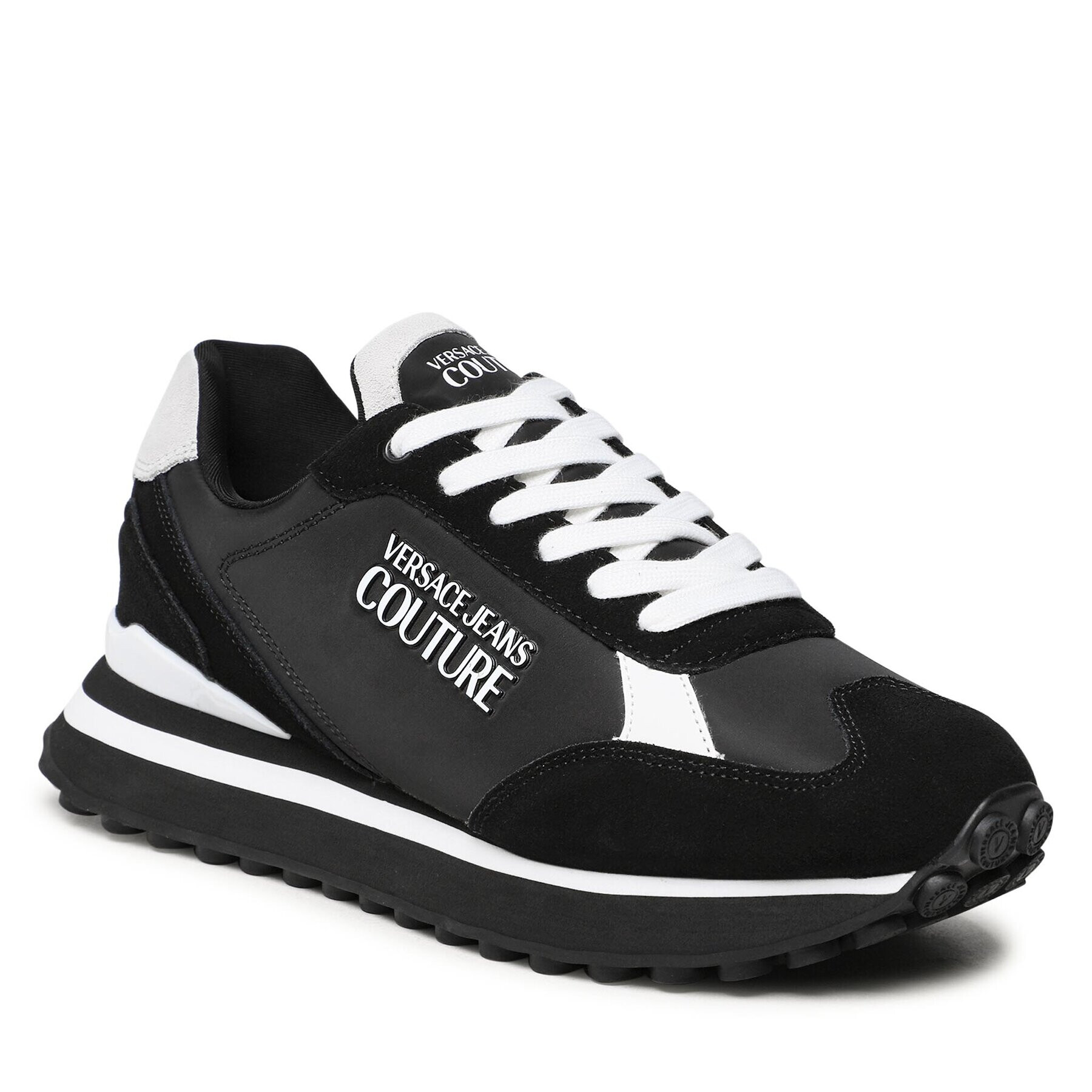 Versace Jeans Couture Sneakersy 74YA3SE2 Černá - Pepit.cz