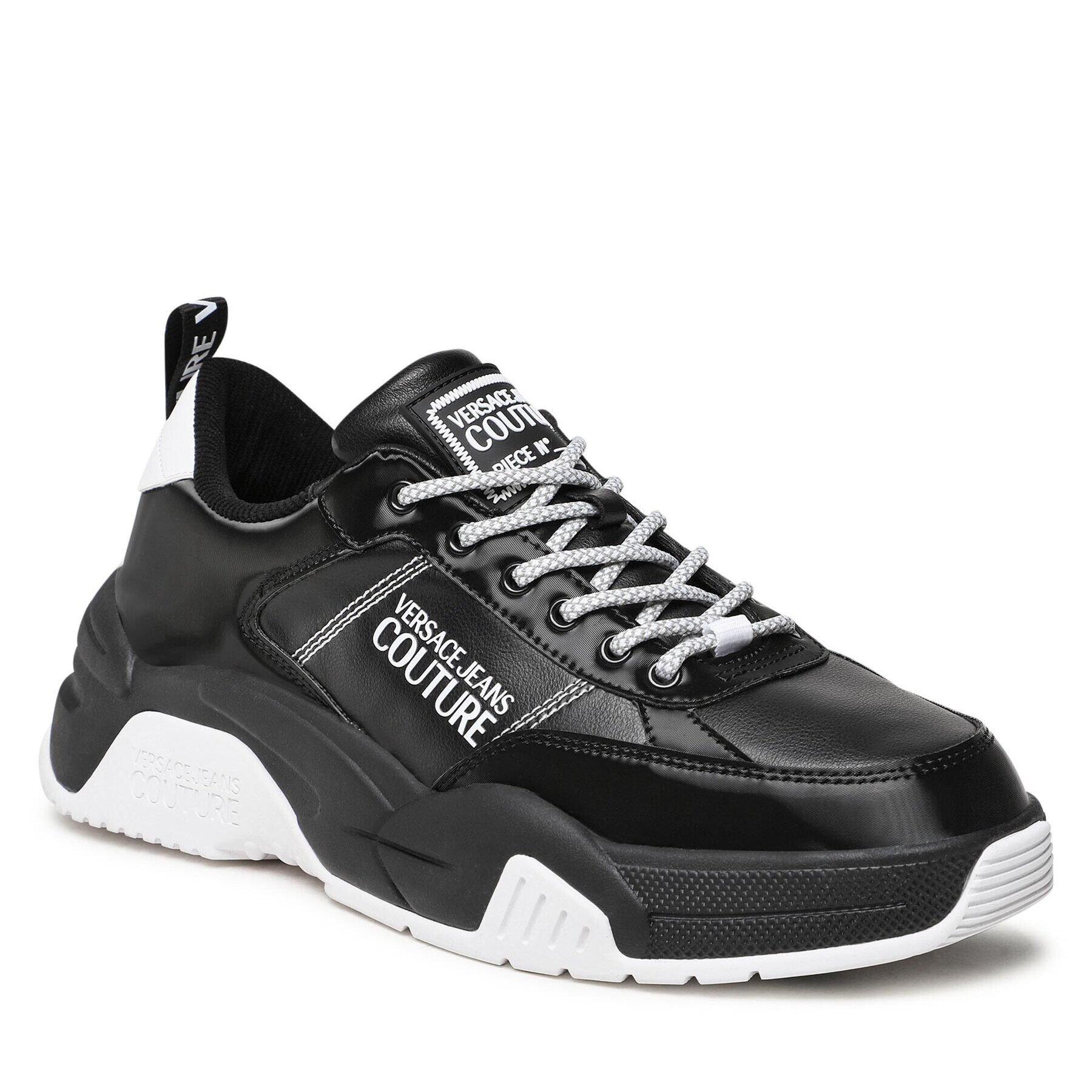 Versace Jeans Couture Sneakersy 74YA3SF1 Černá - Pepit.cz