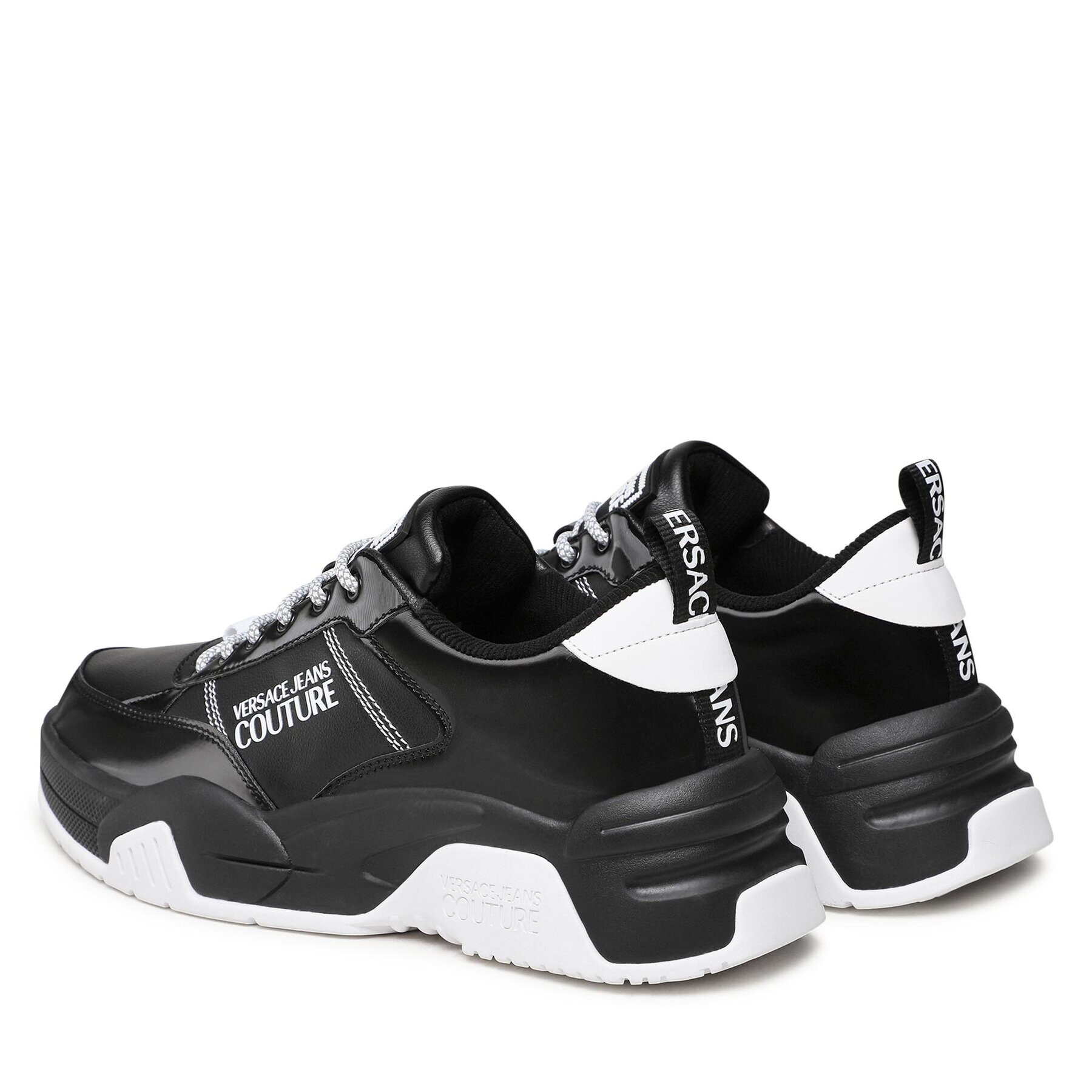 Versace Jeans Couture Sneakersy 74YA3SF1 Černá - Pepit.cz