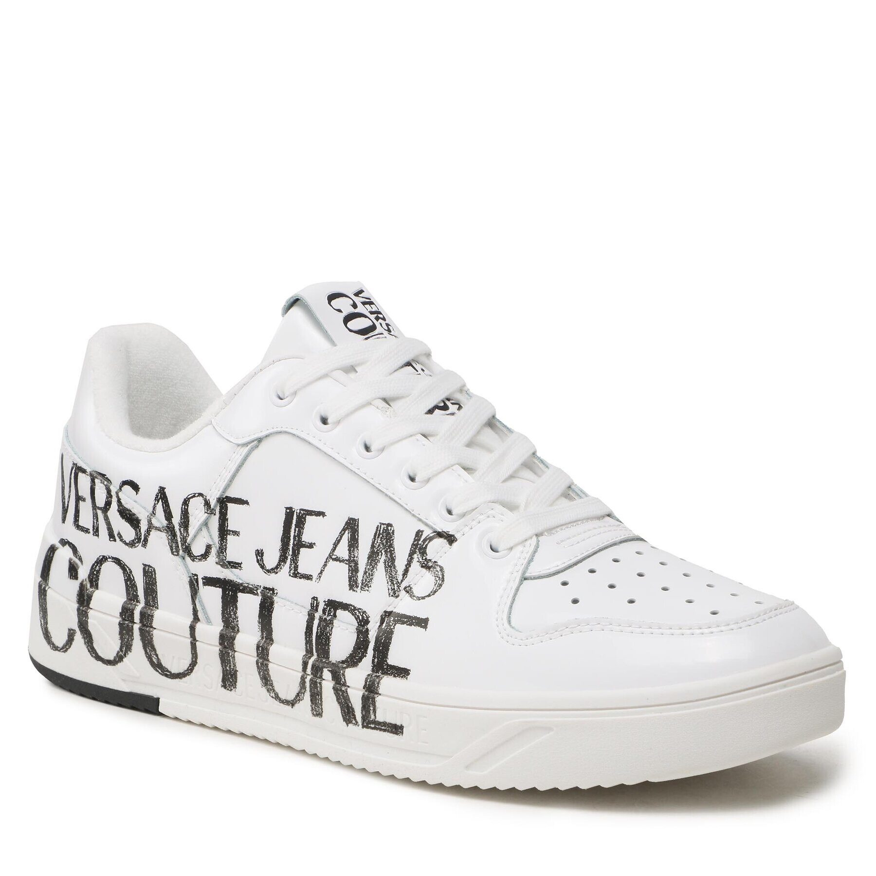 Versace Jeans Couture Sneakersy 74YA3SJ5 Bílá - Pepit.cz