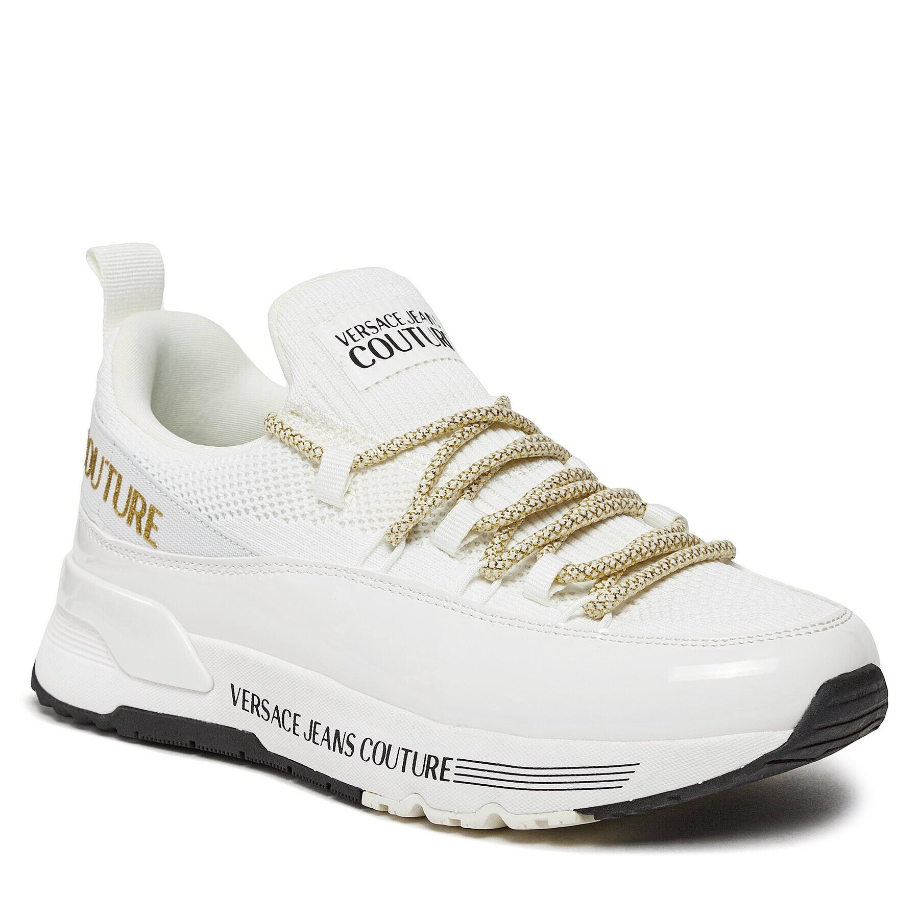 Versace Jeans Couture Sneakersy 75VA3SAB Bílá - Pepit.cz