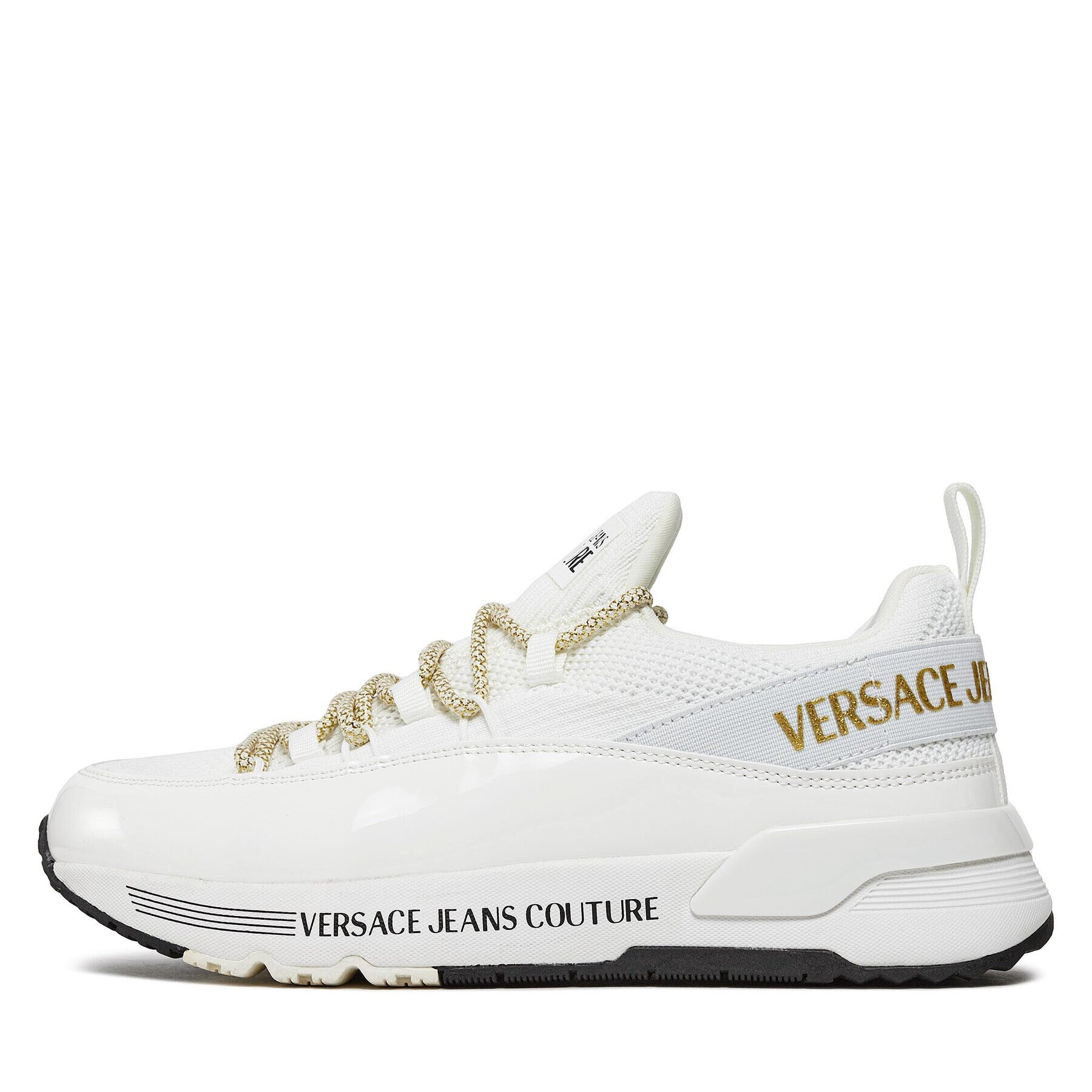 Versace Jeans Couture Sneakersy 75VA3SAB Bílá - Pepit.cz