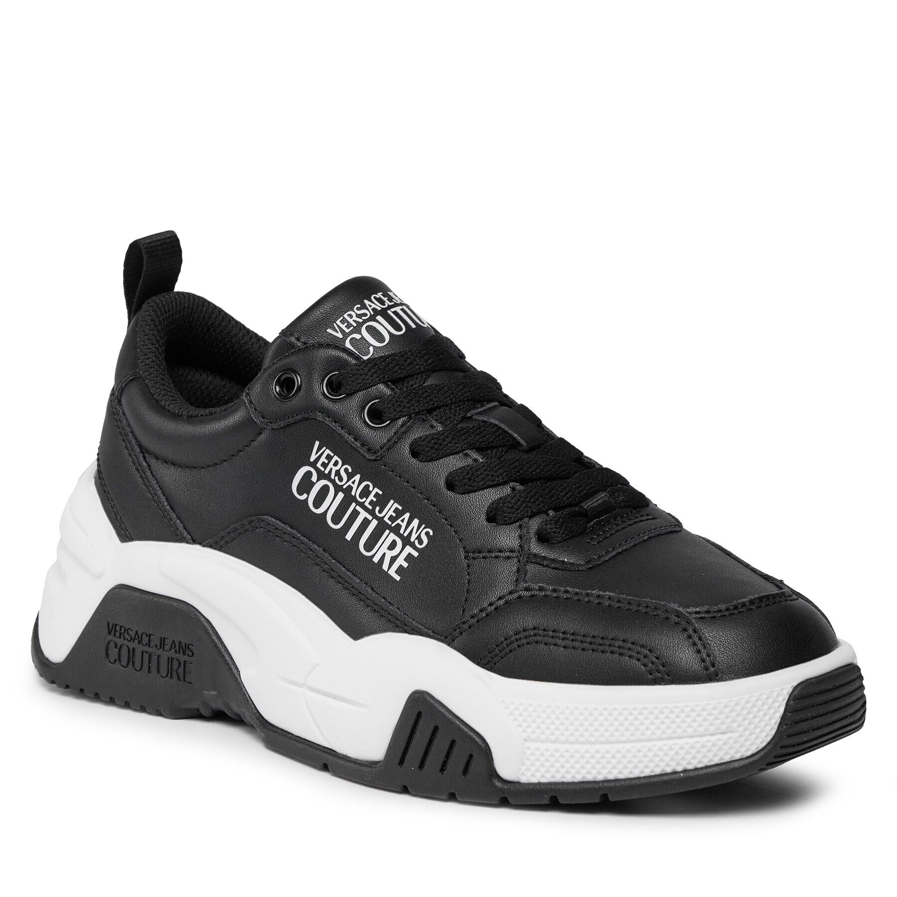 Versace Jeans Couture Sneakersy 75VA3SF4 Černá - Pepit.cz