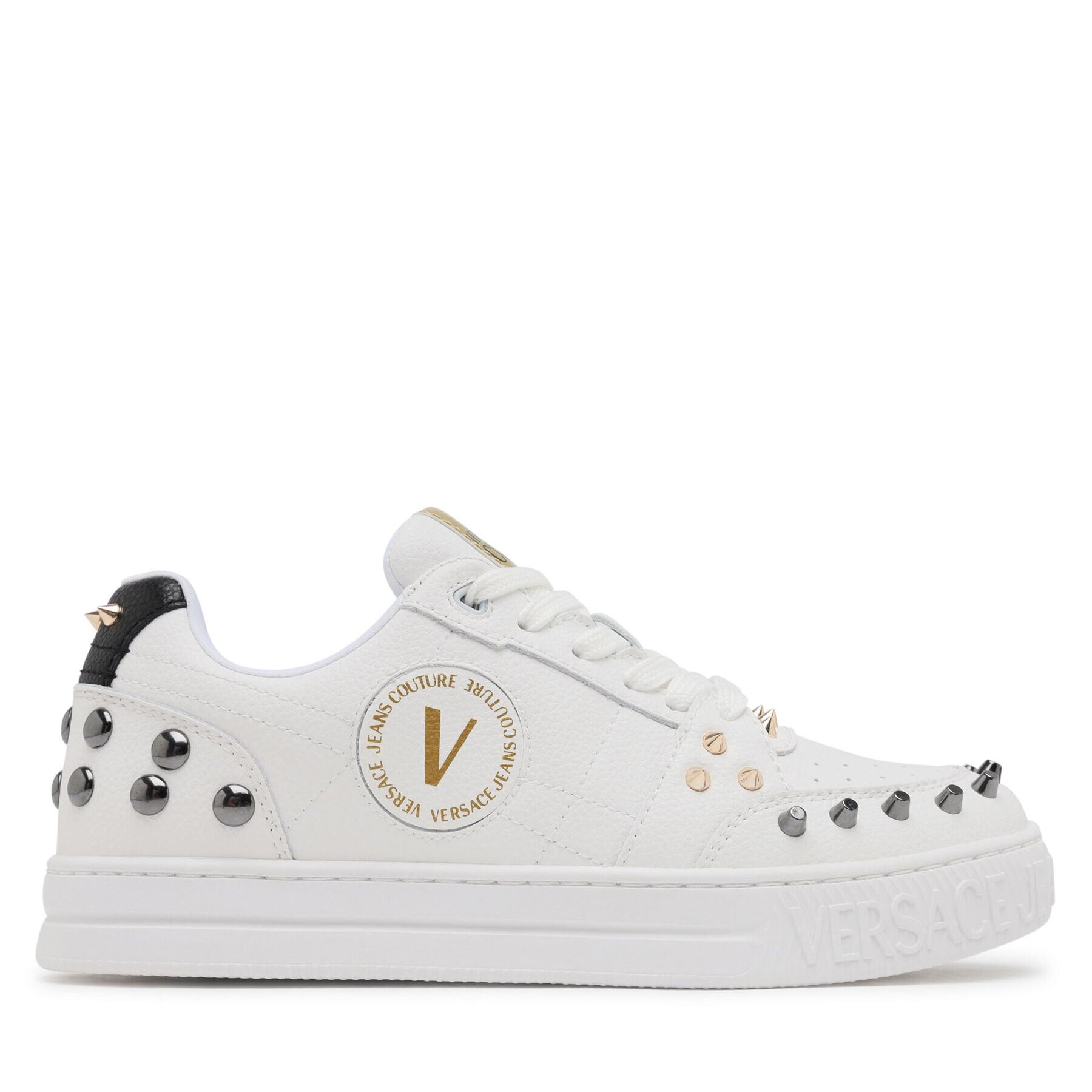 Versace Jeans Couture Sneakersy 75VA3SKC Bílá - Pepit.cz