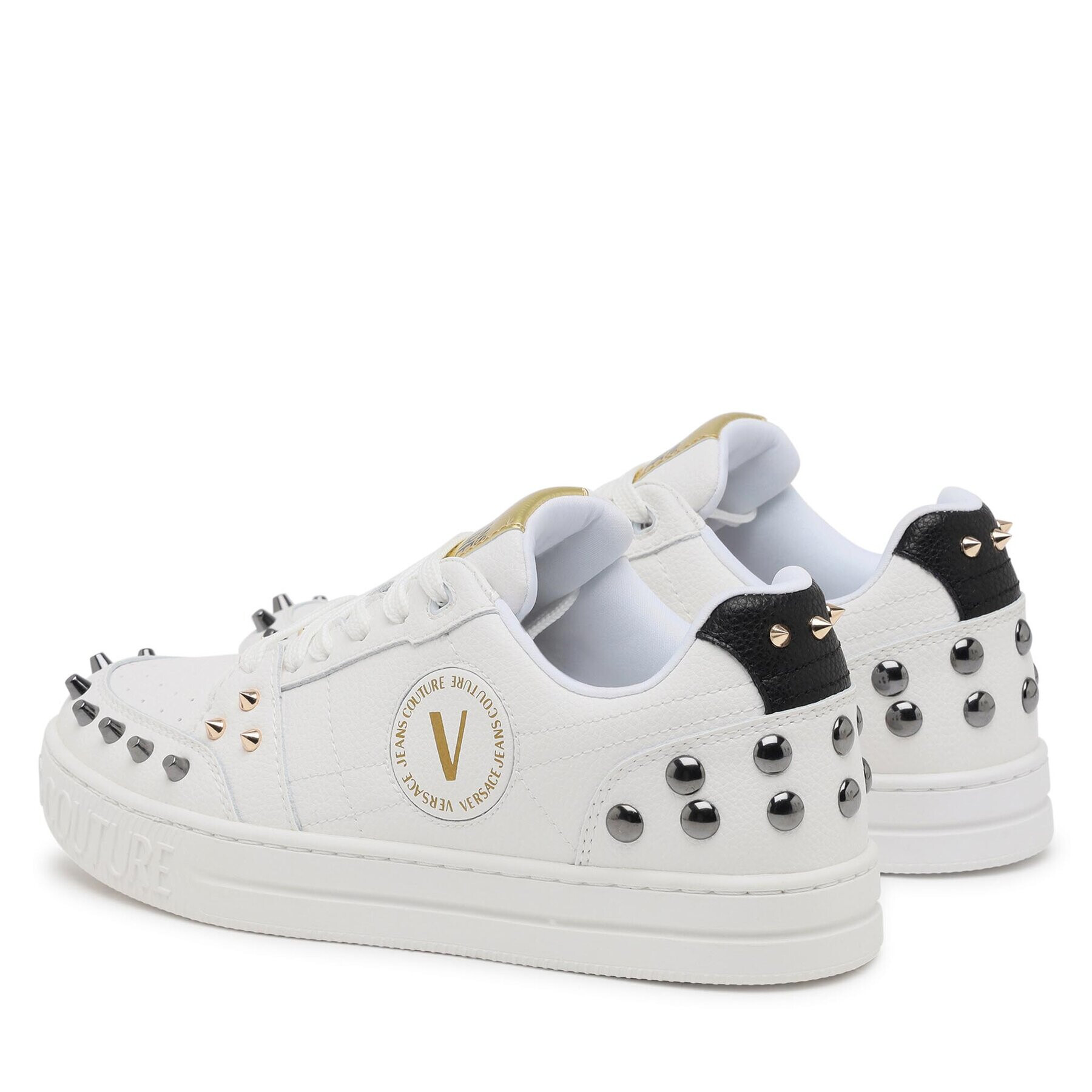 Versace Jeans Couture Sneakersy 75VA3SKC Bílá - Pepit.cz