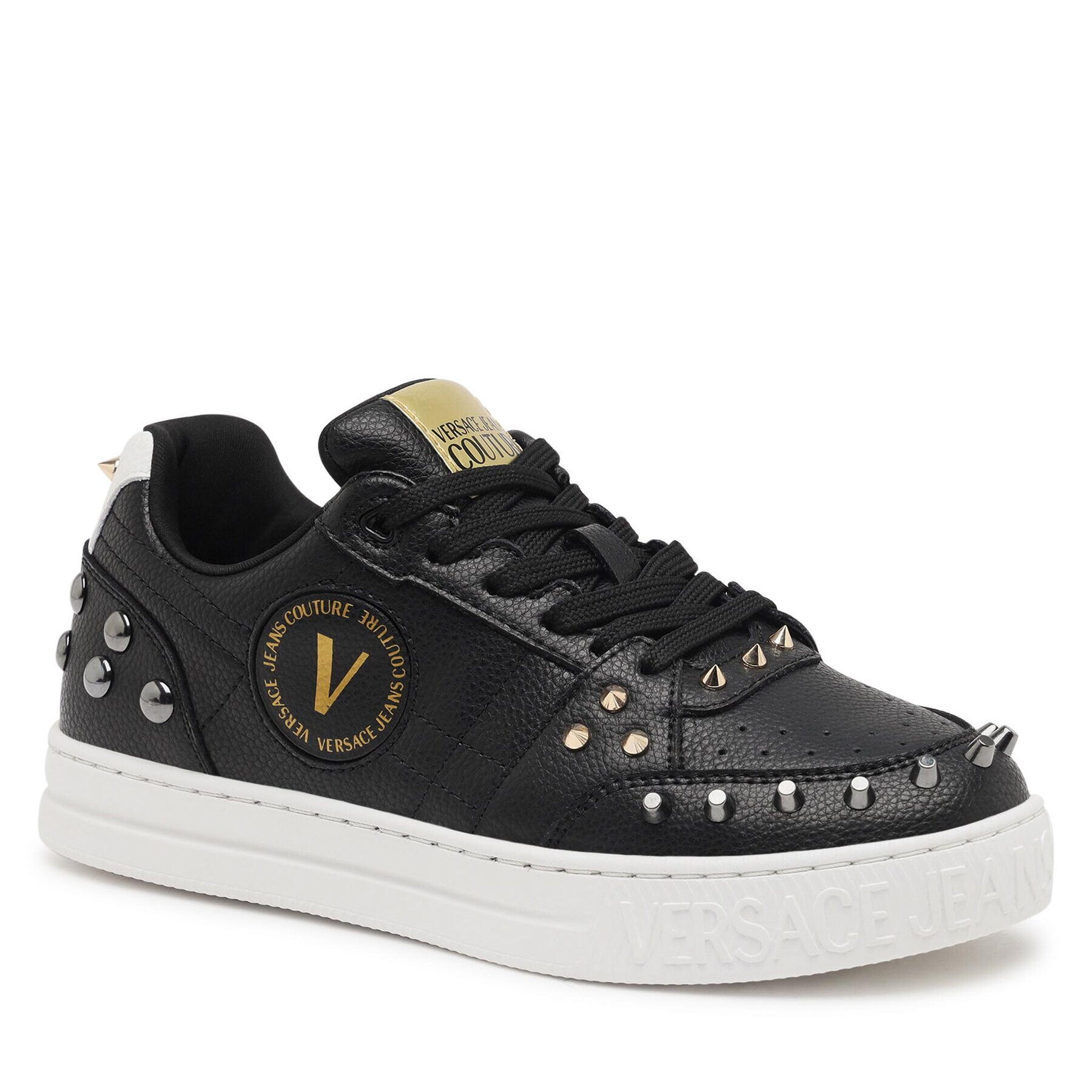 Versace Jeans Couture Sneakersy 75VA3SKC Černá - Pepit.cz